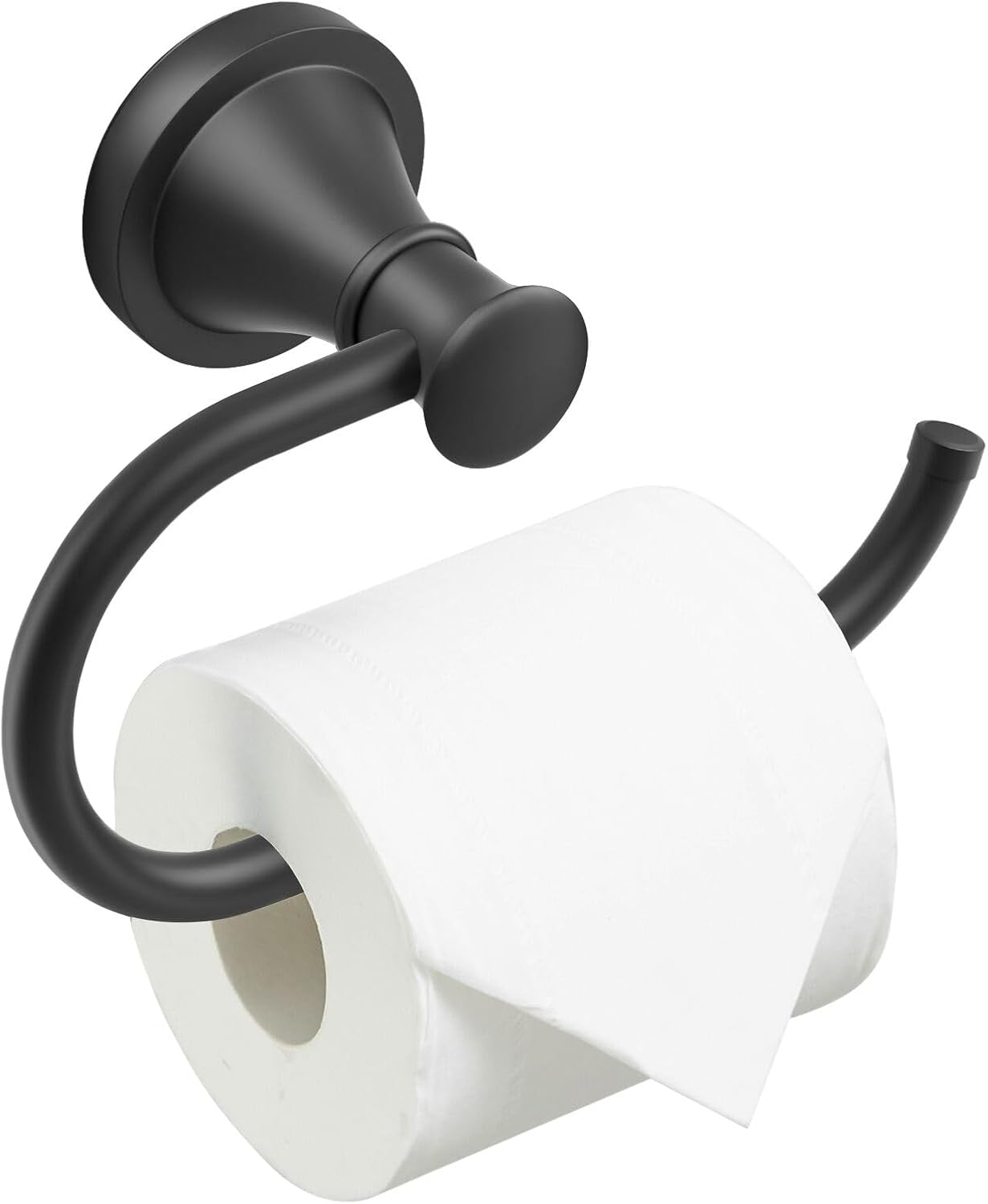 Besy Brushed Nickel Toilet Tissue Paper Holder Brushed Nickel Bathroom Accessories Toilet Roll Paper Hanger, Wall Mounted, Rustproof