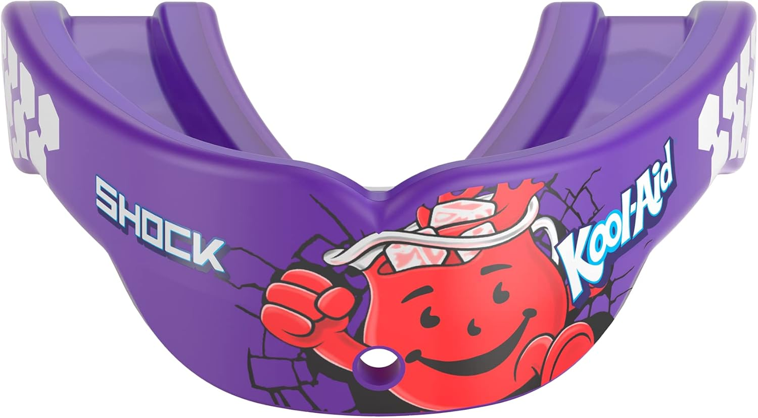 Shock Doctor Gel Max Power Mouth Guard, Flavored Sports Mouthguard for Football, Lacrosse, Hockey, Basketball, Flavored Mouth Guard, Youth & Adult, Youth, Kool-Aid Grape OSFA