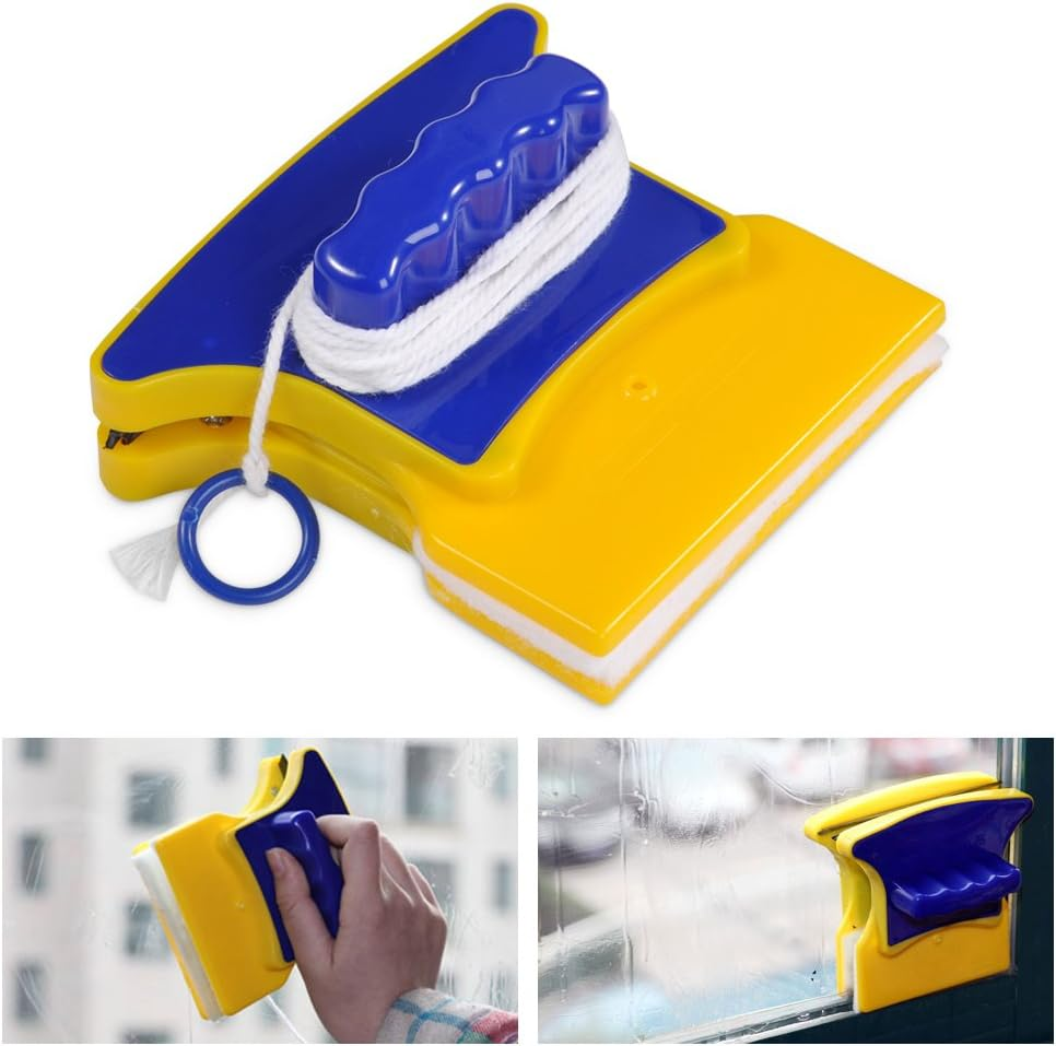 Magnetic Window Cleaner Window Magnetic Double -Sided Glass Wiping Cleaner Brush Tool Home image number 3