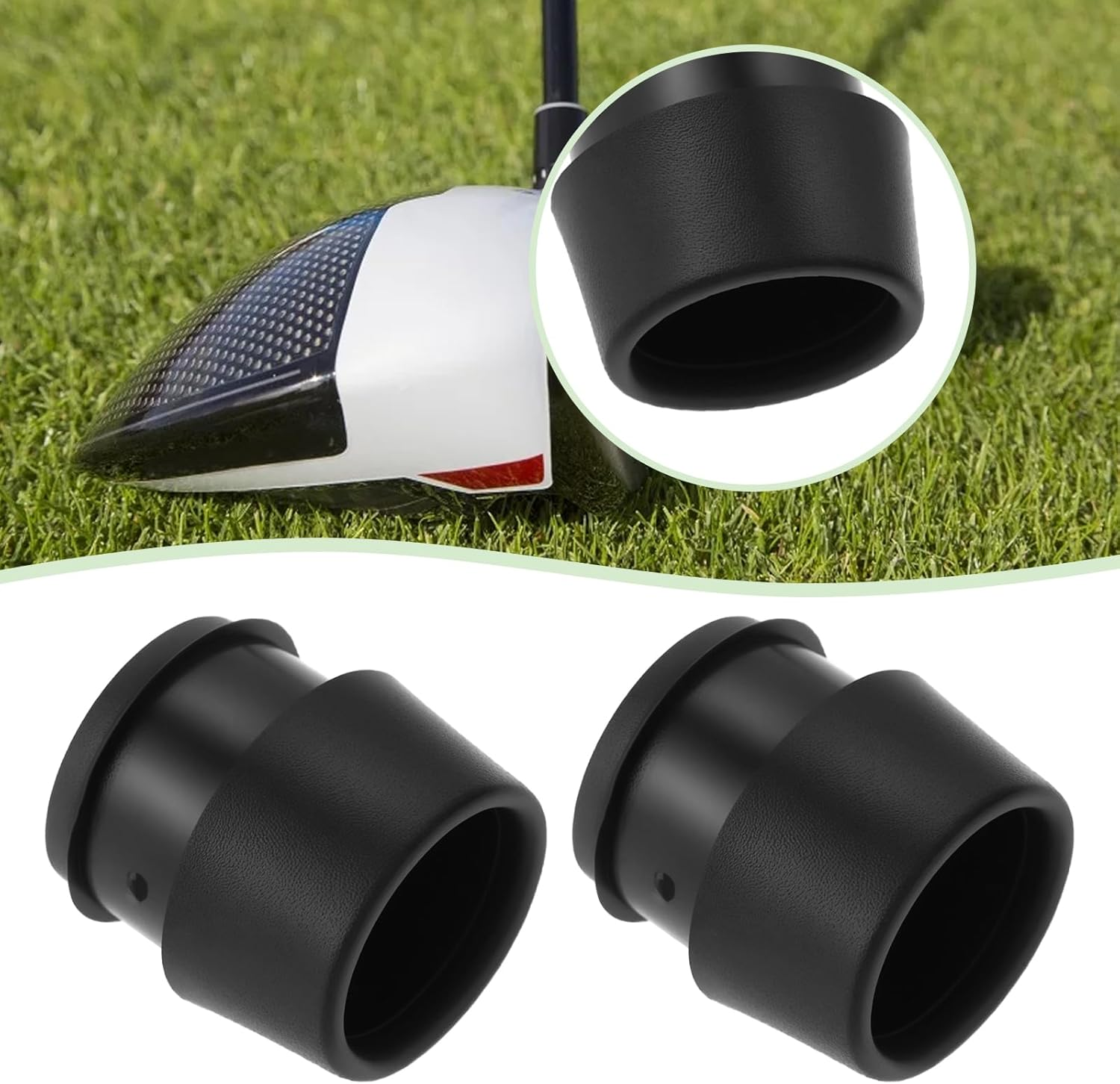 SING F LTD 10Pcs Golf Shaft Ferrules for Irons Shaft Sleeve Adapter Compatible with Ping G410 400 G425 G30 G425 G430 image number 5