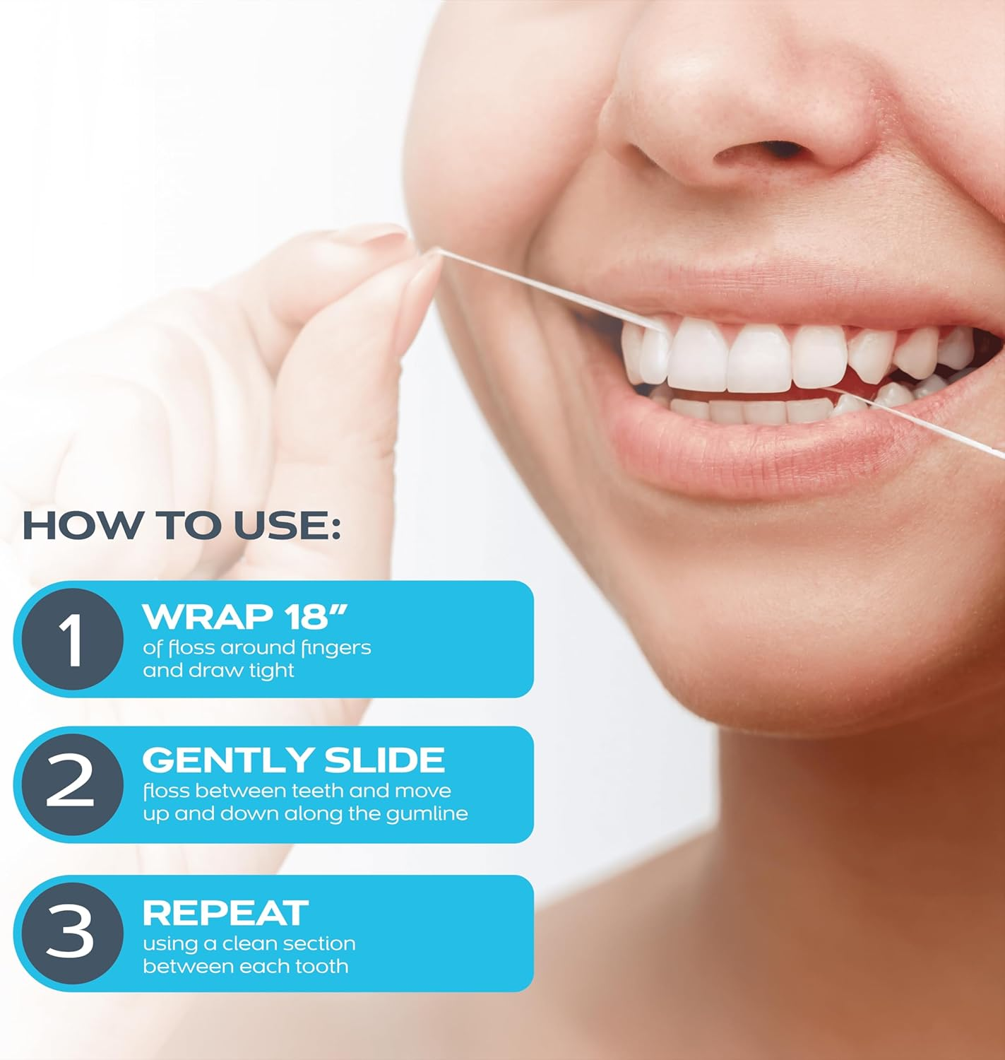 Smart Floss - New - 3-Pack - Assorted Colours image number 1