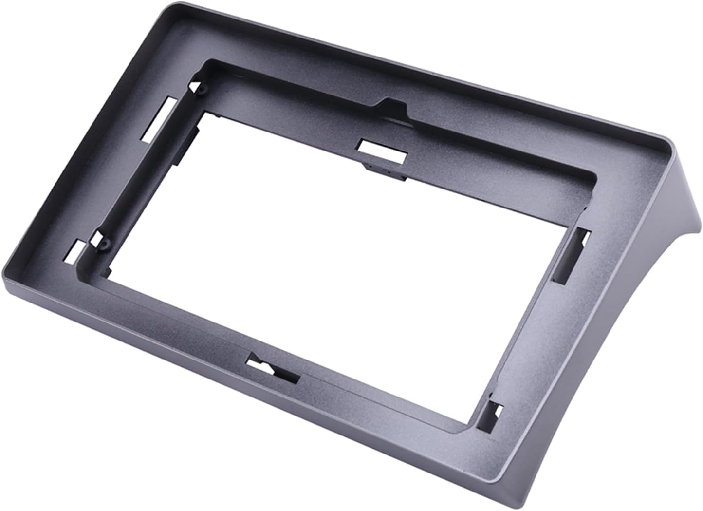 Yuyue Electronic Car Fascia Replacement Compatible with Toyota Hiace 2010-2018 Video Panel Player 10.1 Inch 2 Din Frame Dashboard Mount Kit