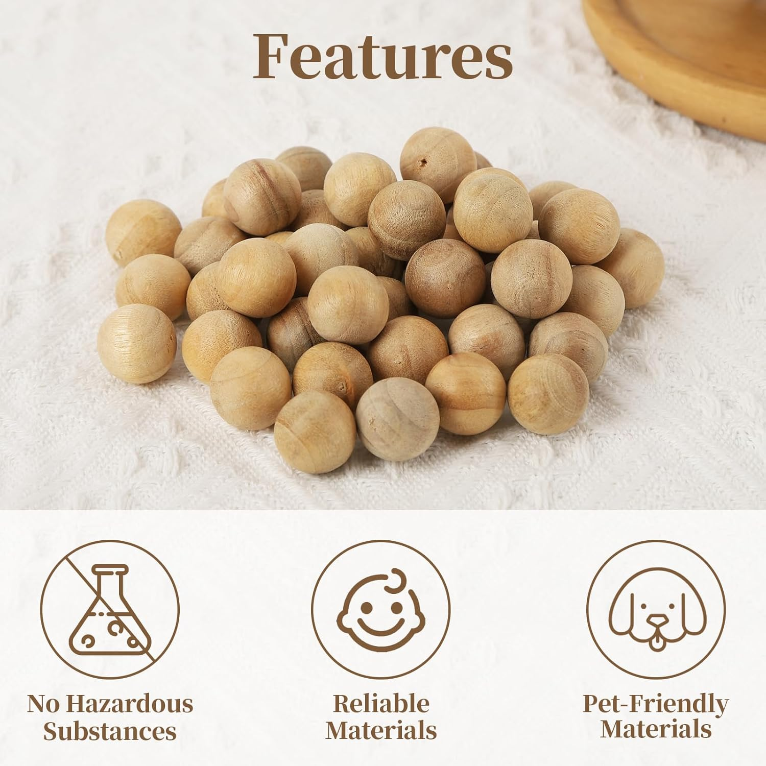 Moth Protection Storage Essentials-160 PCS Cinnamomum Camphora Root Bags for Closet Storage-Better Insect Repellent,Long Lasting Effect-Repels Clothes Moths & Other Pests (8 Bags) image number 1