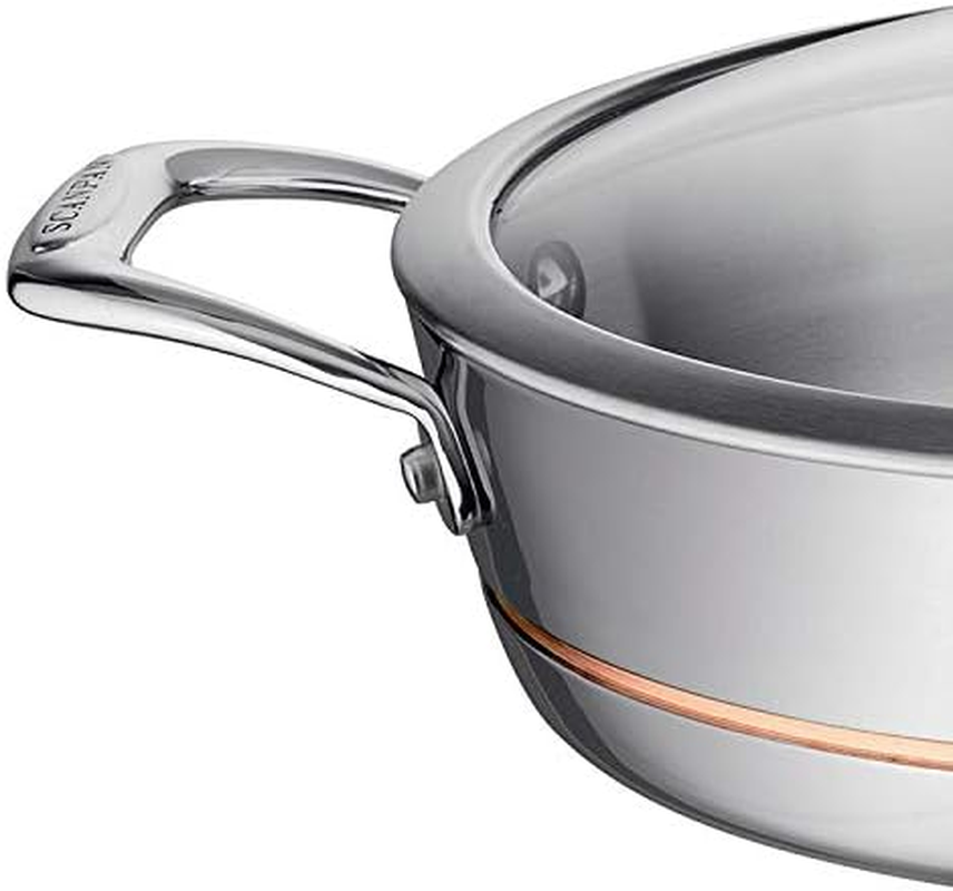 Scanpan Axis Saute Pan, 26 Cm Black image number 2