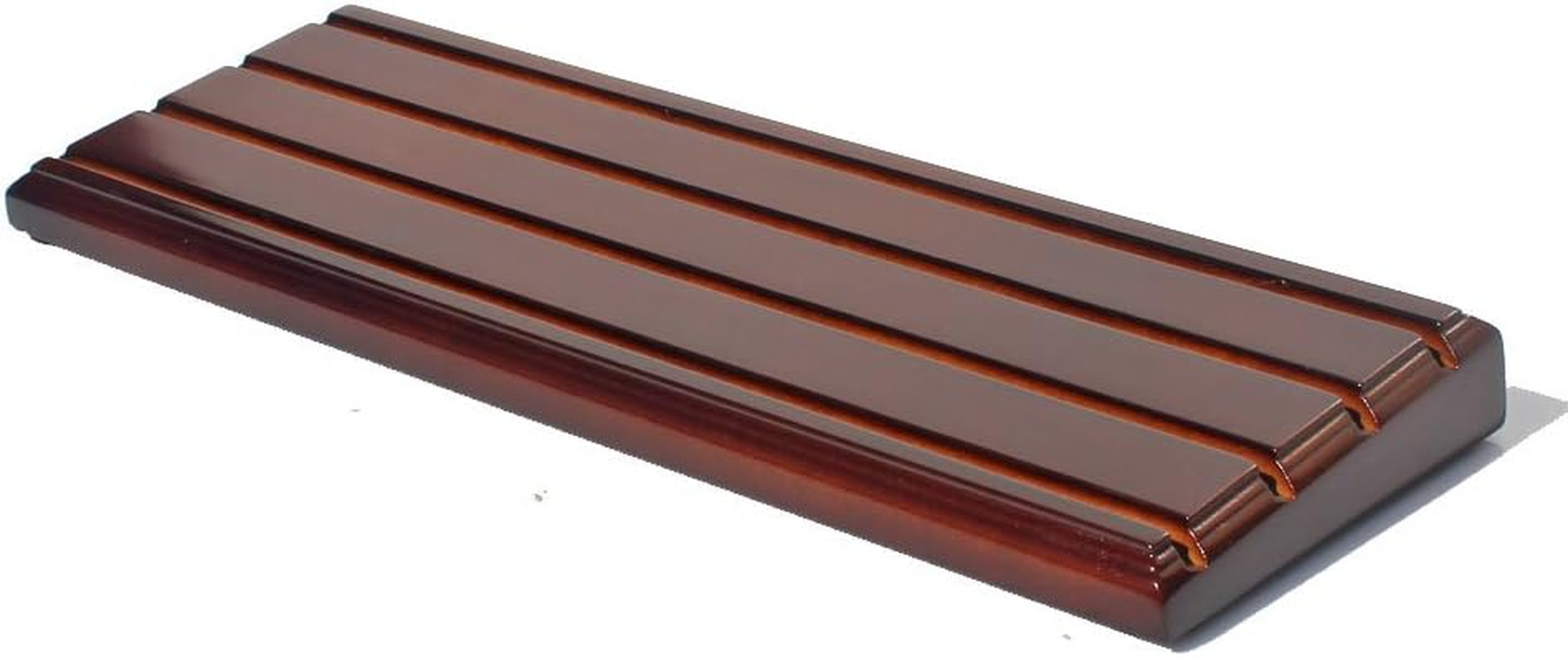 Military Challenge Display Coin Holder Stand Walnut Finish CN7 - Walnut Finish image number 2