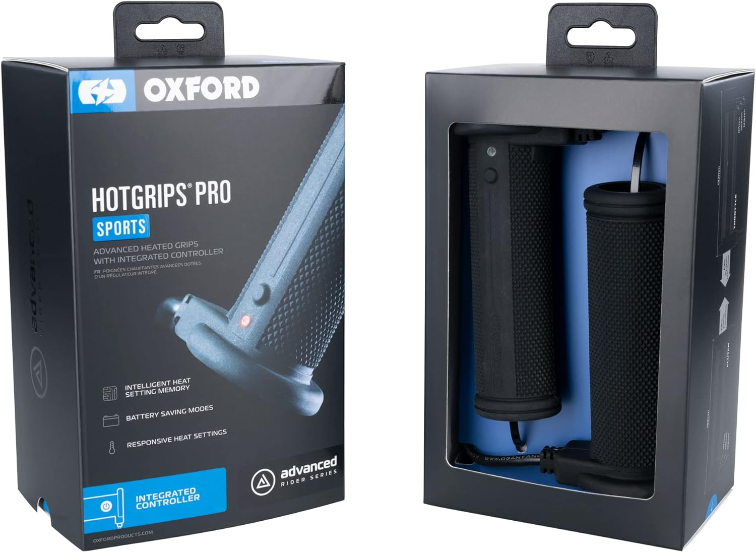 Oxford Hotgrips Pro Sports Heated Motorcycle Grips EL392 image number 4