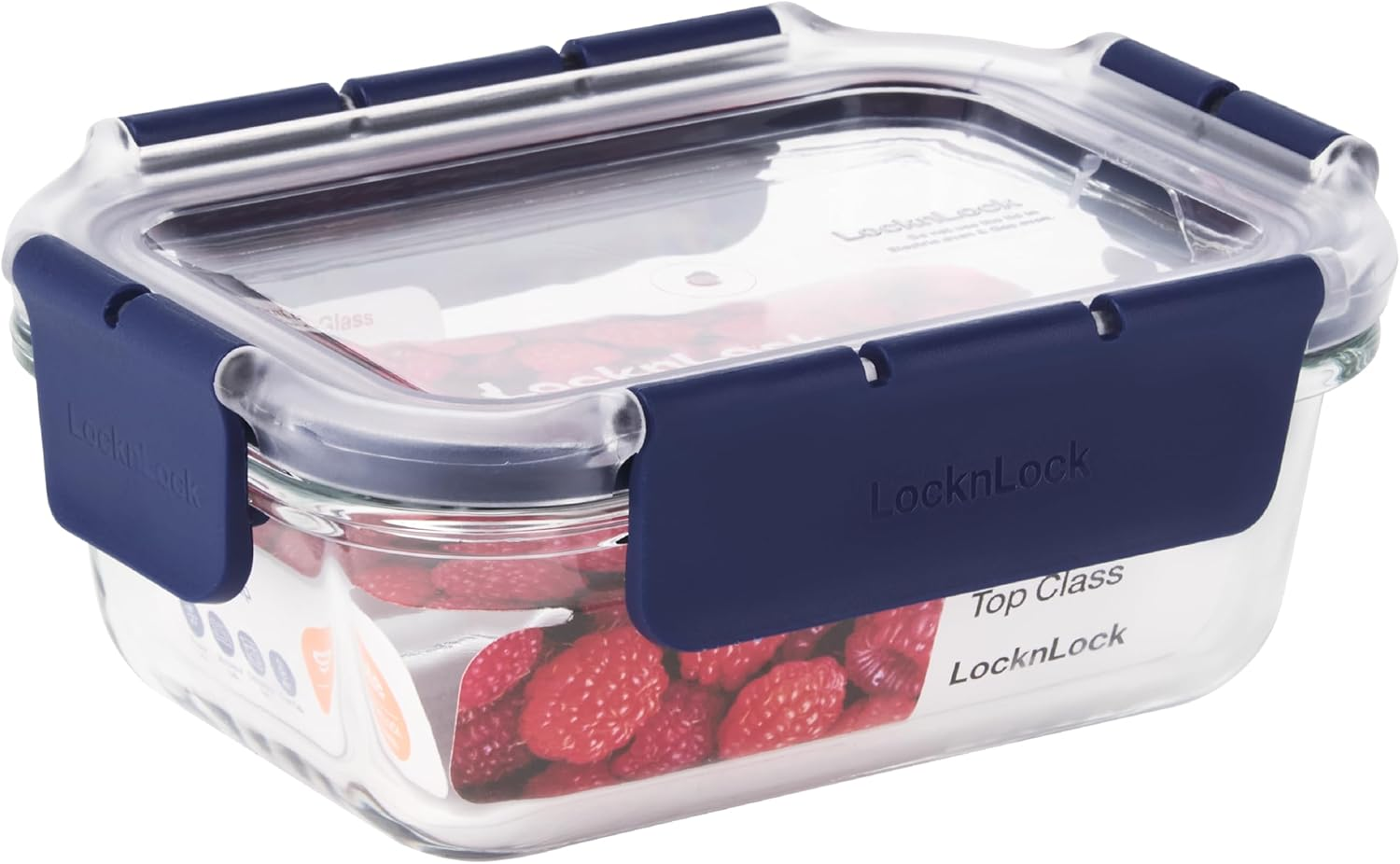 Top Class Glass with Tritan Lid Rectangular - 380Ml image number 2