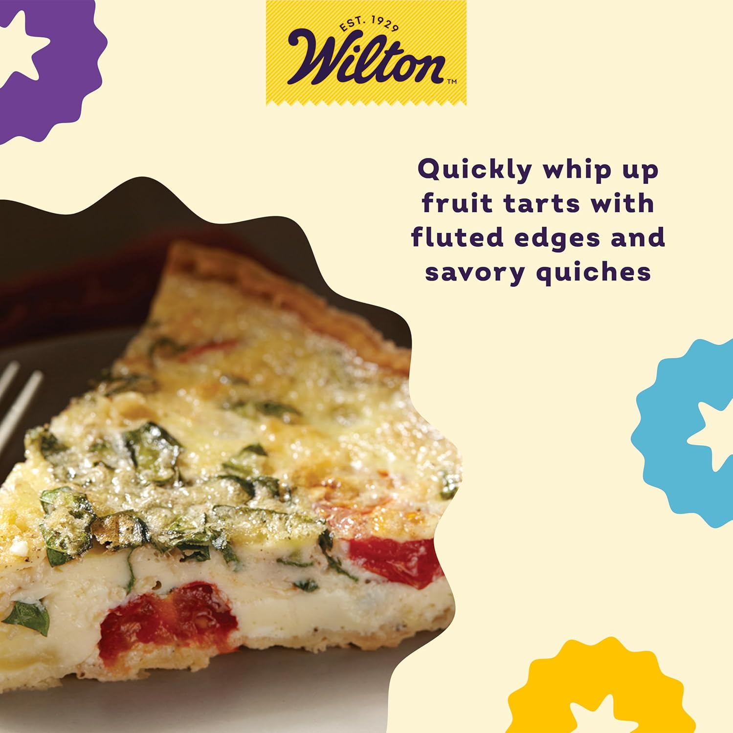 Wilton Excelle Elite Non-Stick Tart Pan and Quiche Pan with Removable Bottom, 11-Inch, Gray image number 5