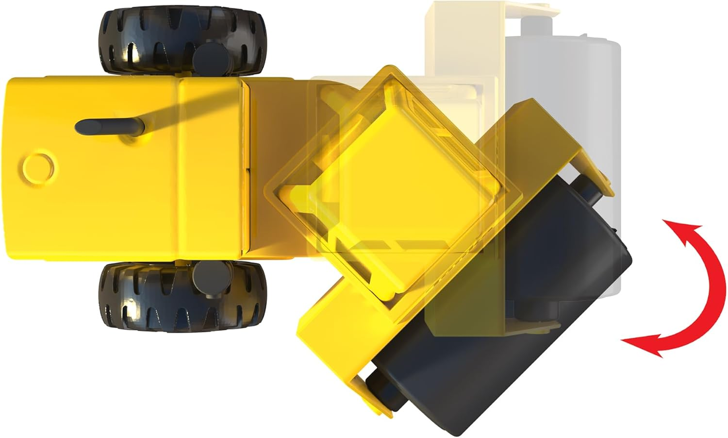 Basic Fun Tonka Steel Steam Roller, Heavy Duty Real Steel Construction, Yellow Demolition Toy with Realistic Action, Ages 3+ for Boys and Girls, Ideal for Kids, Toddlers