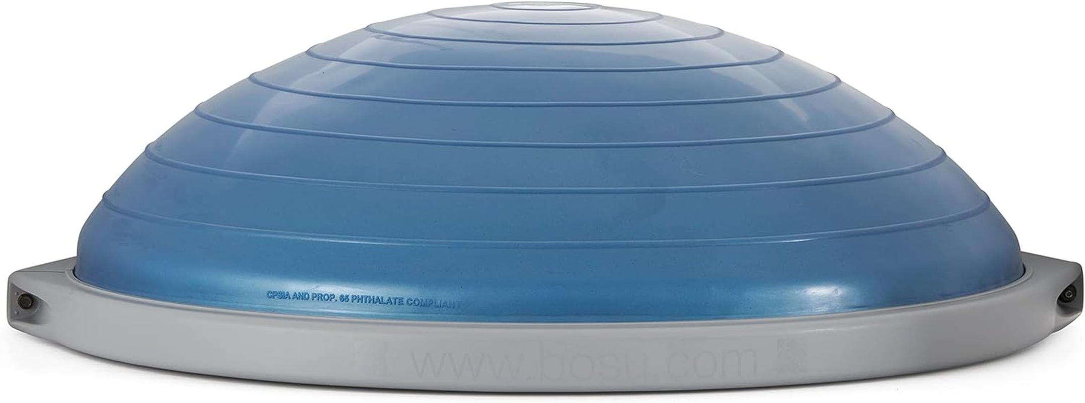 Bosu Pro Multi Functional Home Gym Full Body Balance Strength Trainer Ball Equipment with Guided Workouts and Pump - Blue/Gray image number 6