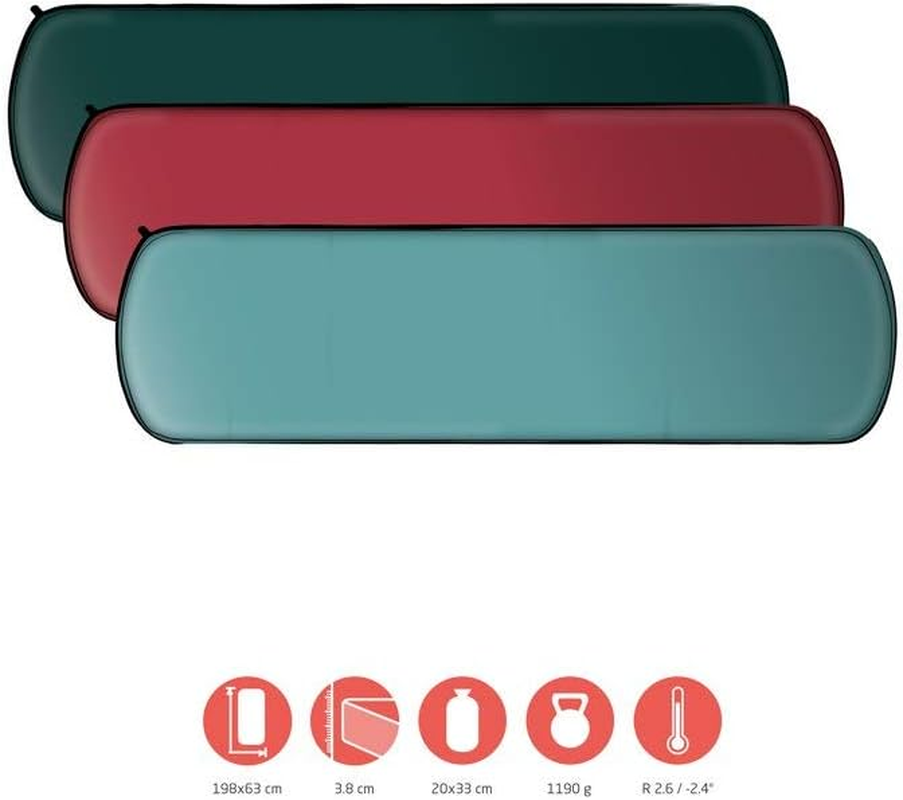 Grand Canyon Unisex'S Hattan 3.8 L Self Inflatable Mattresses, Botanical Garden, Normal - American Beauty image number 6