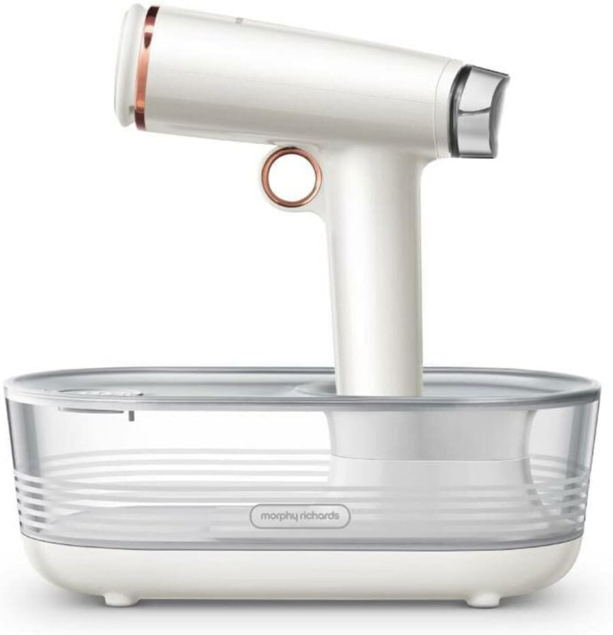 Morphy Richards Garment Steamer Iron Heat Handheld Laundry Clothes 1400W White image number 1