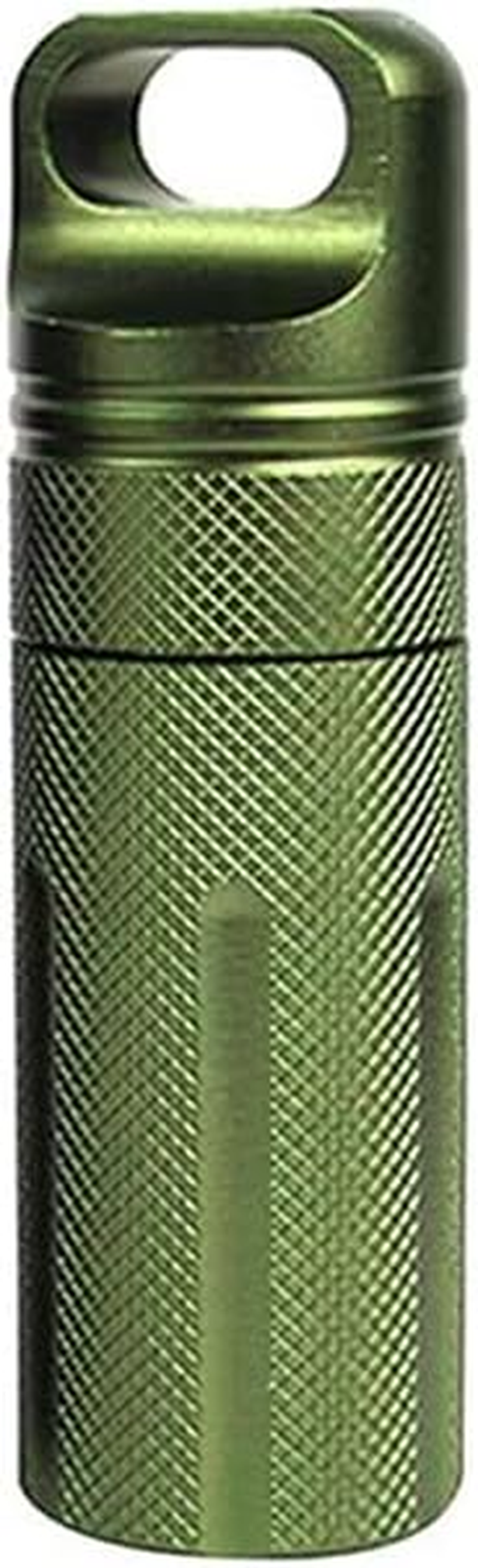 AIMALL Aluminum Waterproof Capsule Storage Container, EDC Survival Kit Sealed Medicine Bottle, Compact Outdoor Tool