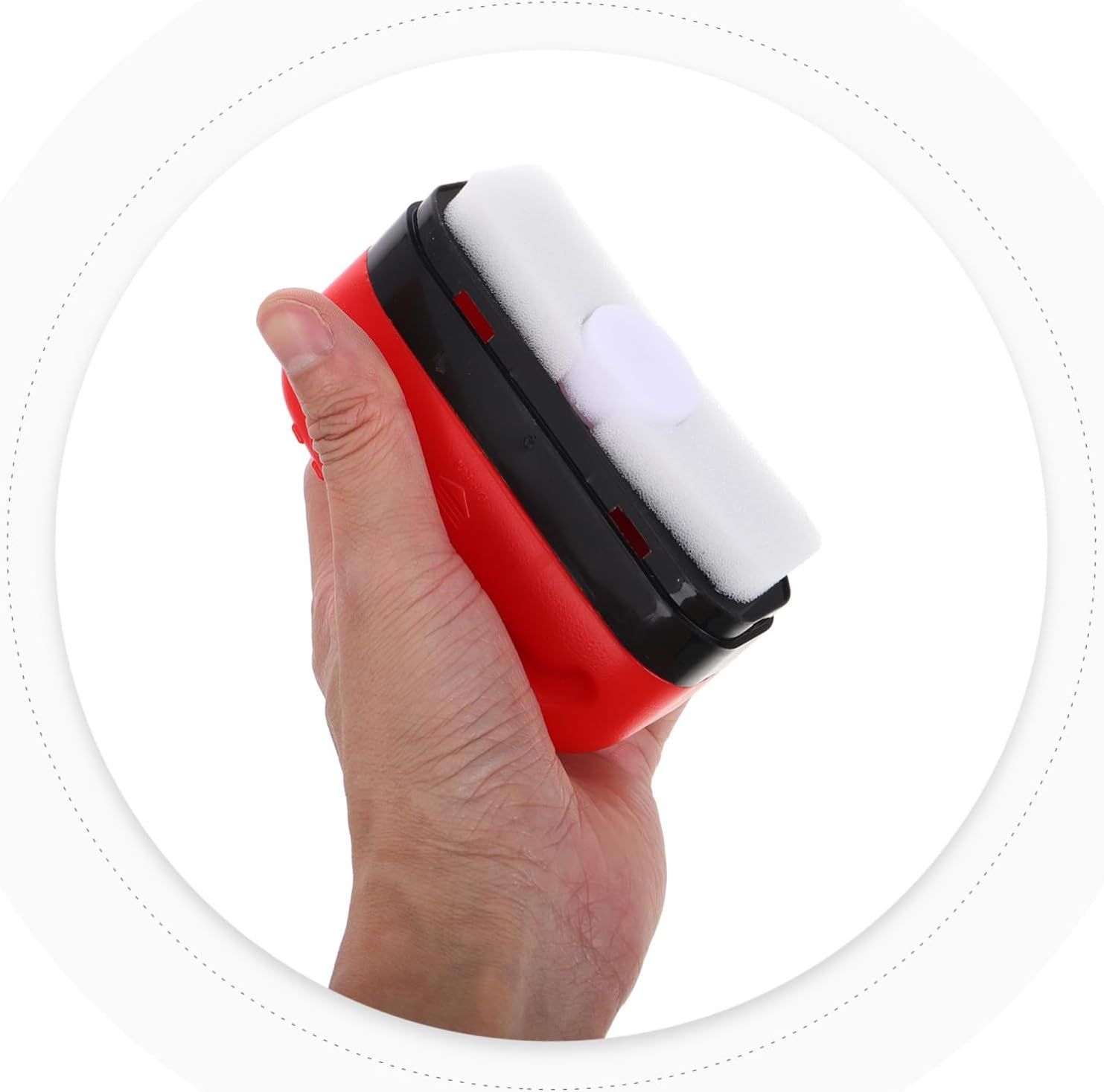 ULTECHNOVO High Efficiency Car Window Cleaner Tool with Innovative Brush Multifunctional Automotive Glass Oil Film Remover for Clear Windscreen Compact Portable Glass Board Cleaner image number 5