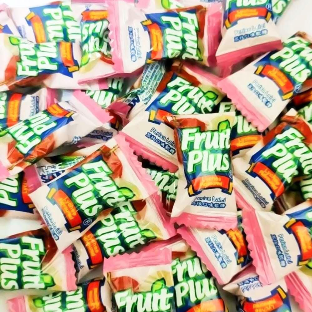 Fruit plus Chewy Candy Lychee Flavour Kids Candy Individually Wrapped Candy on the Go Snacking Malaysian Confectionery 120G image number 6