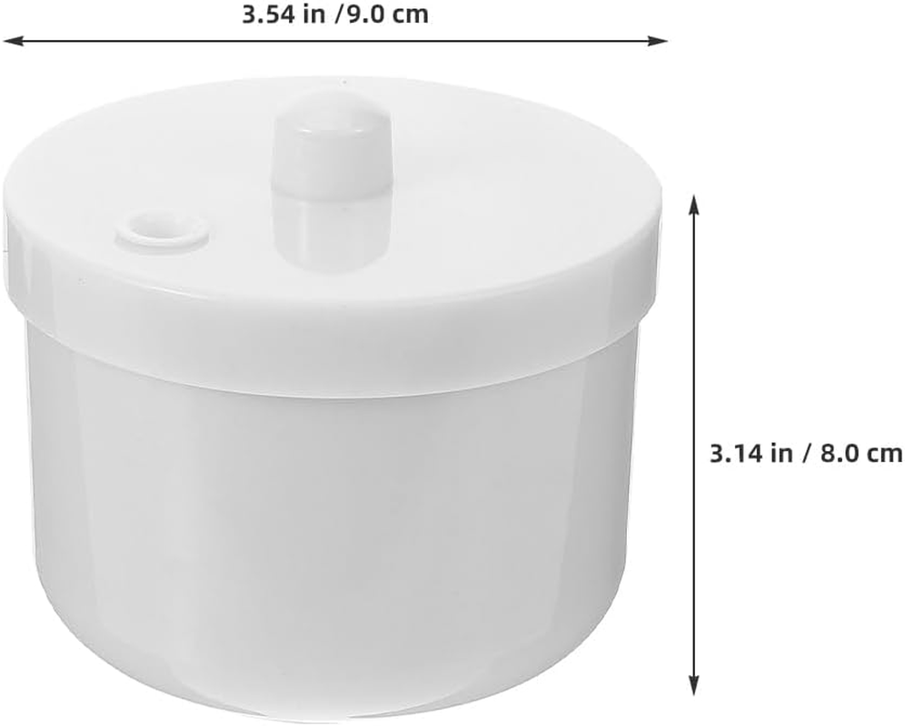 WRITWAA 3Pcs Nail Tool Cleaning Box: Manicure Supplies Drill Bit Efficient Cleaning and Storage Box - for Nail Salons & Home Use image number 4