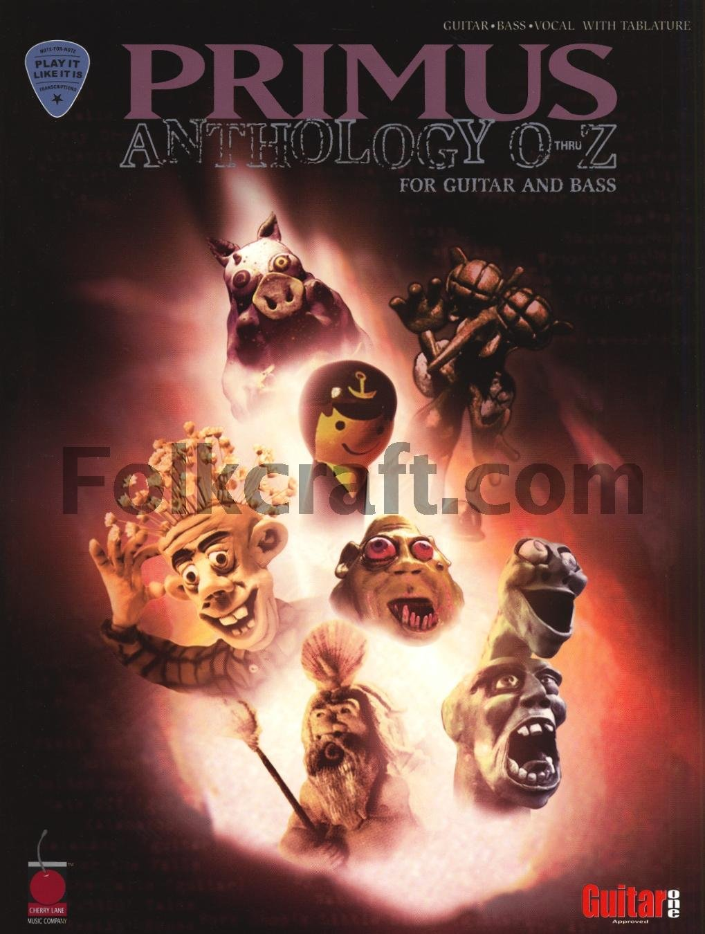 PRIMUS ANTHOLOGY O-Z: for Guitar and Bass image number 1