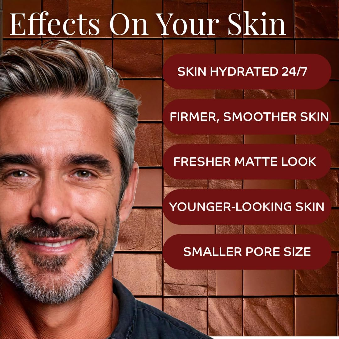 Two anti Aging Moisturiser for Men | Male anti Wrinkles for Face and Neck image number 3