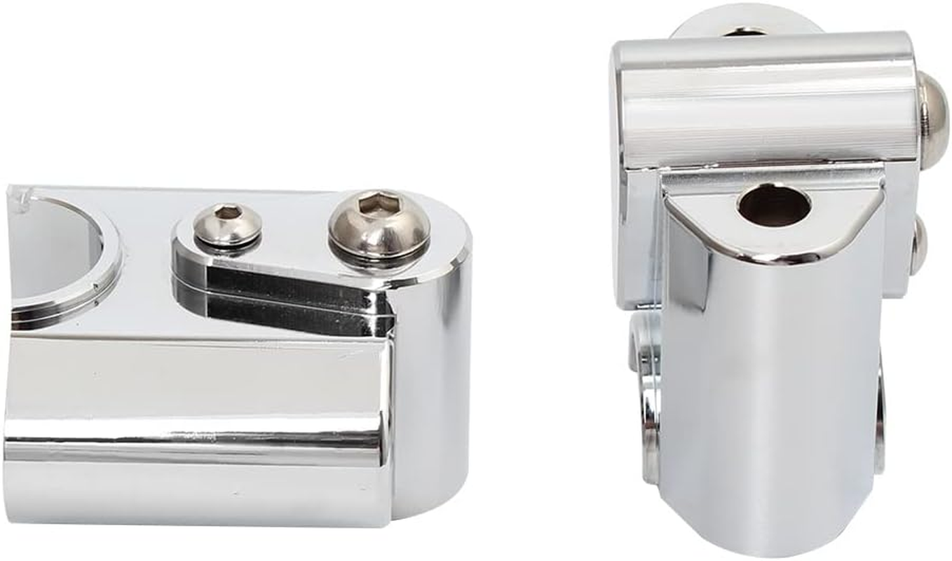 Handlebar Clamp Handlebar Bar Risers for for R18 2020 21 22 Motorcycle Accessories Chrome Handlebar Riser Bar Mount Clamp Mounting Lift Move Adapters Part