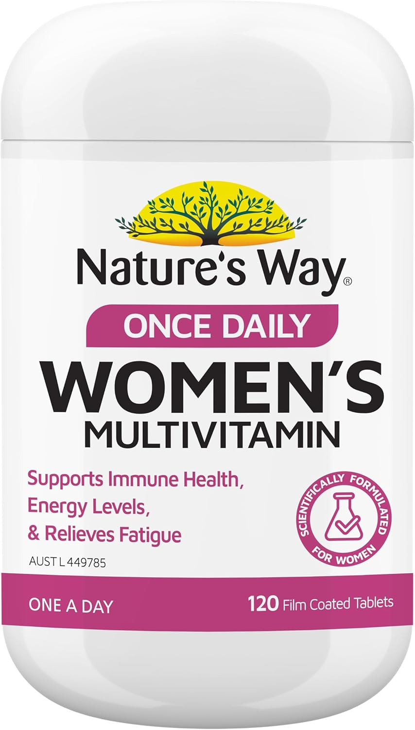 Nature'S Way Women'S Once Daily Multi-Vitamin 120 Tablets image number 1