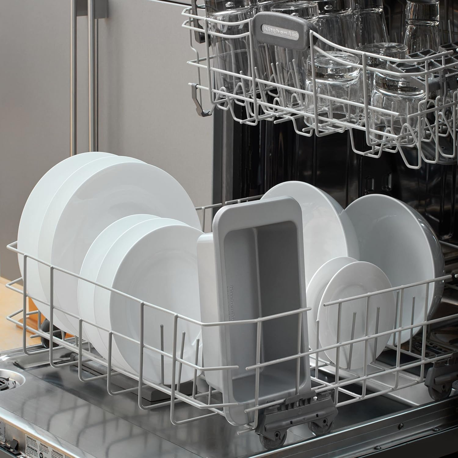 Kitchenaid 9X5In Nonstick Aluminized Steel Loaf Pan, Silver image number 2