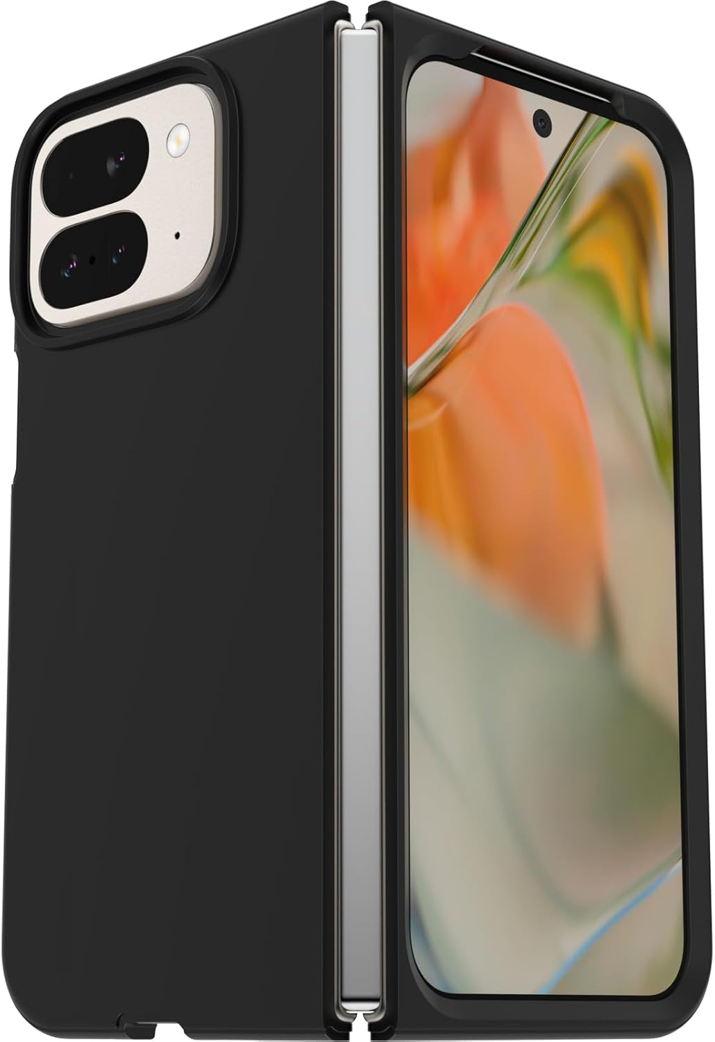 Otterbox Thin Flex Case for Google Pixel 9 Pro Fold, Shockproof, Drop Proof, Sleek Two Piece Protective Case, Tested to Military Standard, for Foldable Phones, Black - Black image number 4