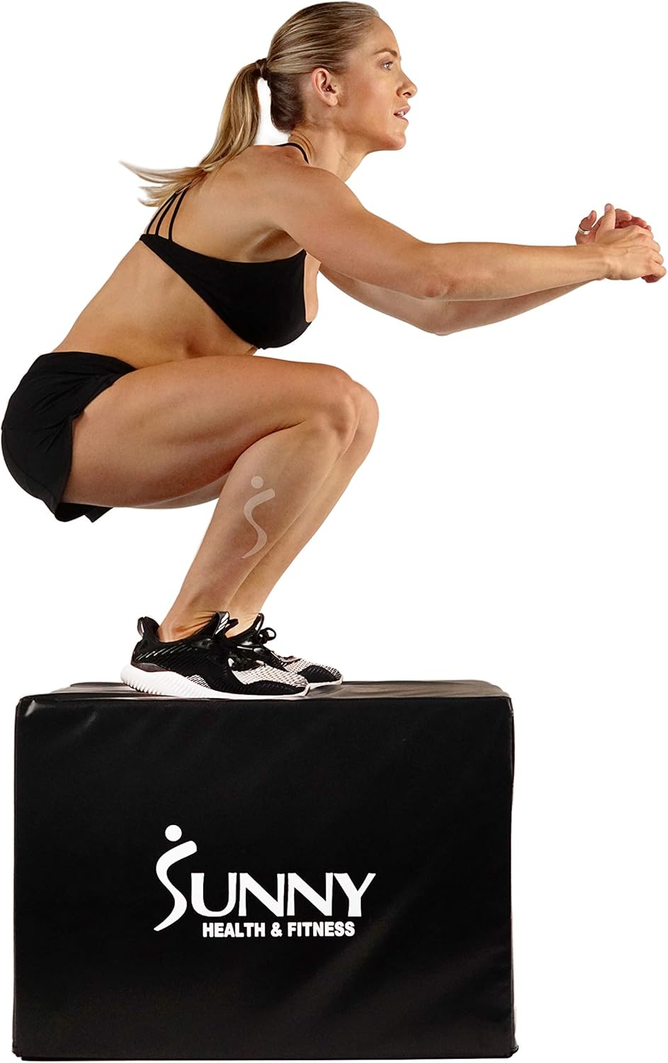 Sunny Health & Fitness Foam Plyo Box with Adjustable Heights and High Weight Capacity image number 4