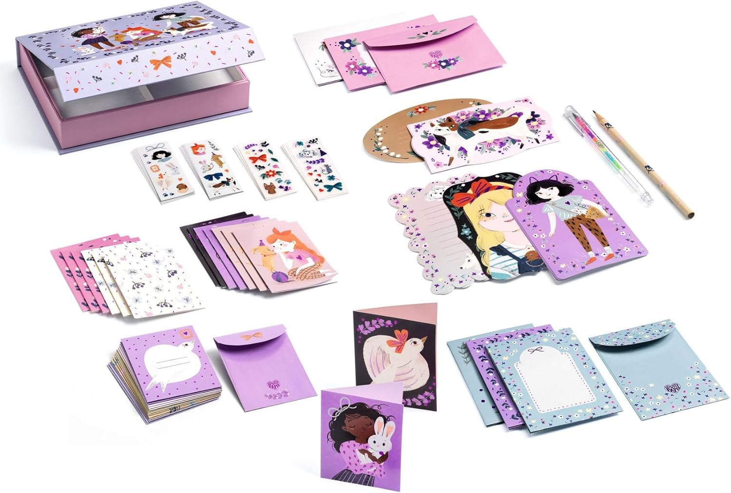 Lovely Paper DD03670 Lucille Correspondence Set image number 1