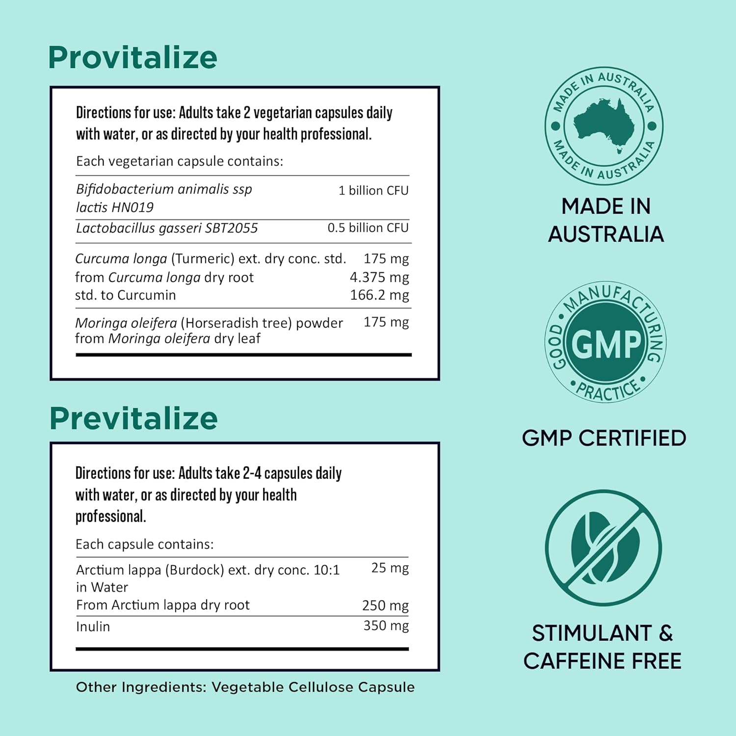 BB Company Slim Gut Bundle | Prebiotics and Probiotics for Women | Joint Support, Gut Health, Sexy Midsection Curves & Bloat | Provitalize 60 Ct & Previtalize 90 Ct | Value Bundle image number 2