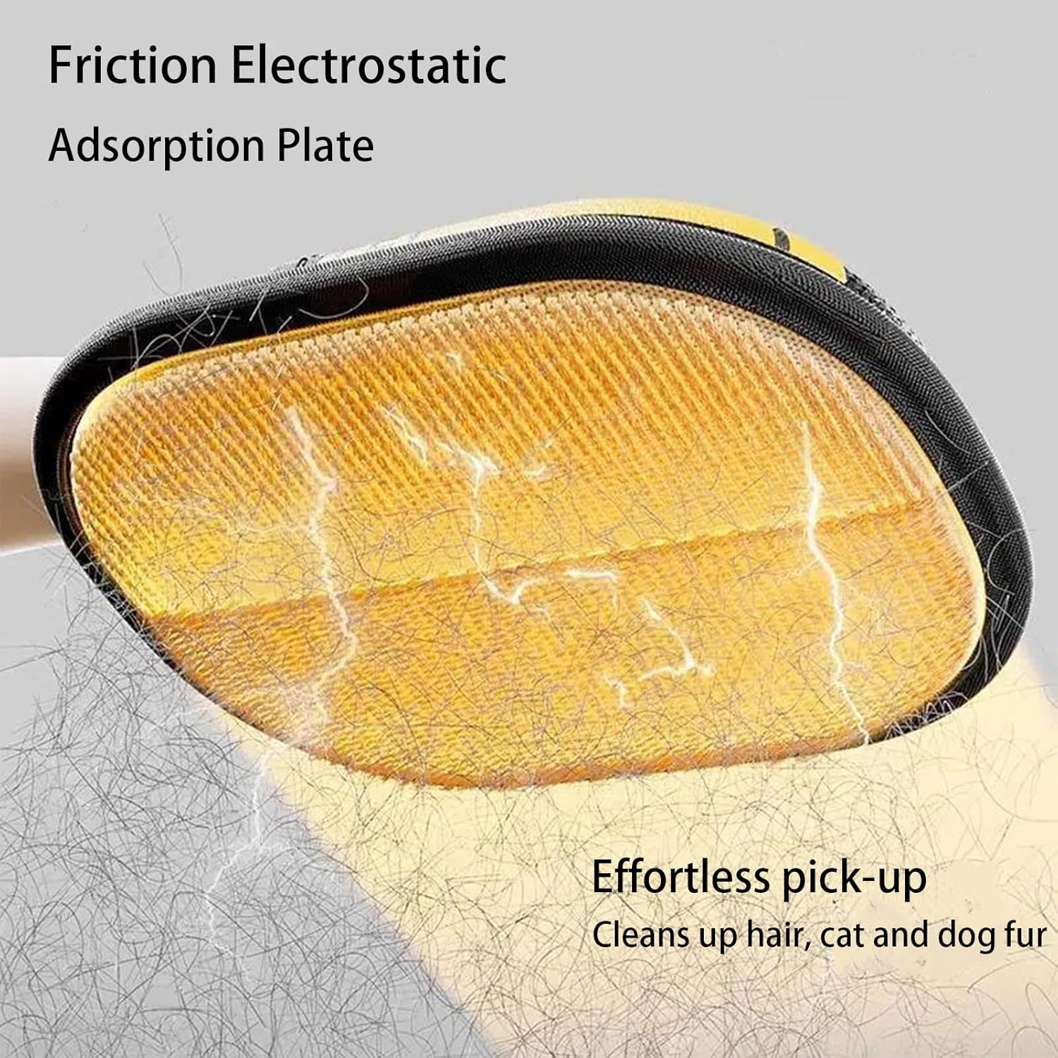 Demistus Double-Sided Anti-Static Pet Hair Removal Glove Brush, Suitable for Dogs, Cats, and Household Cleaning. image number 1