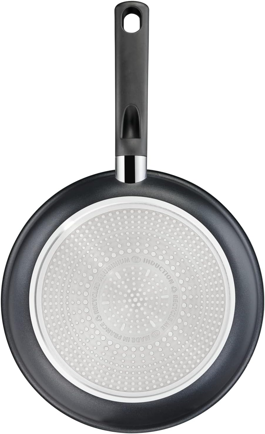 Lagostina Rigenera Green Non-Stick Pan Made of 100% Recycled Aluminium, Diameter 24 Cm, Induction Gas and Oven, Cooking Indicator Thermal Signal, Scratch-Resistant Coating, Ergonomic Handle image number 1