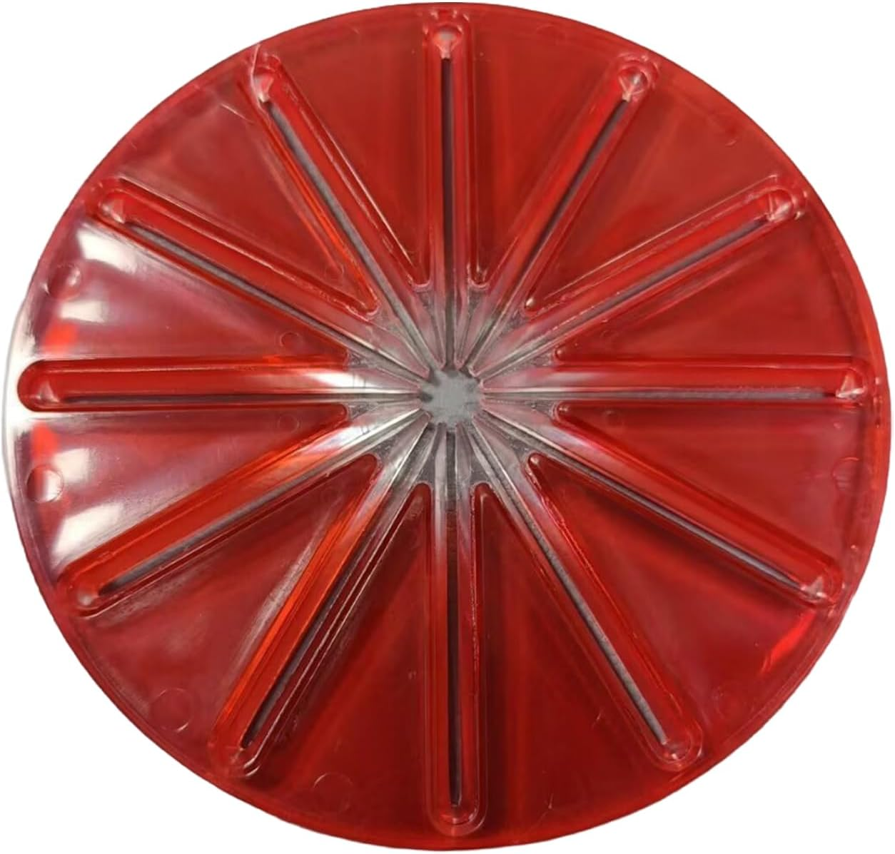 CLSSLVVBN Stand Mixer Whisk Scraper, Flexible Silicone Grooves 6-Wire Mixers Attachment, High Temperature Resistant Blender Cream Scraper, Vertical Blender Essentials (Red)