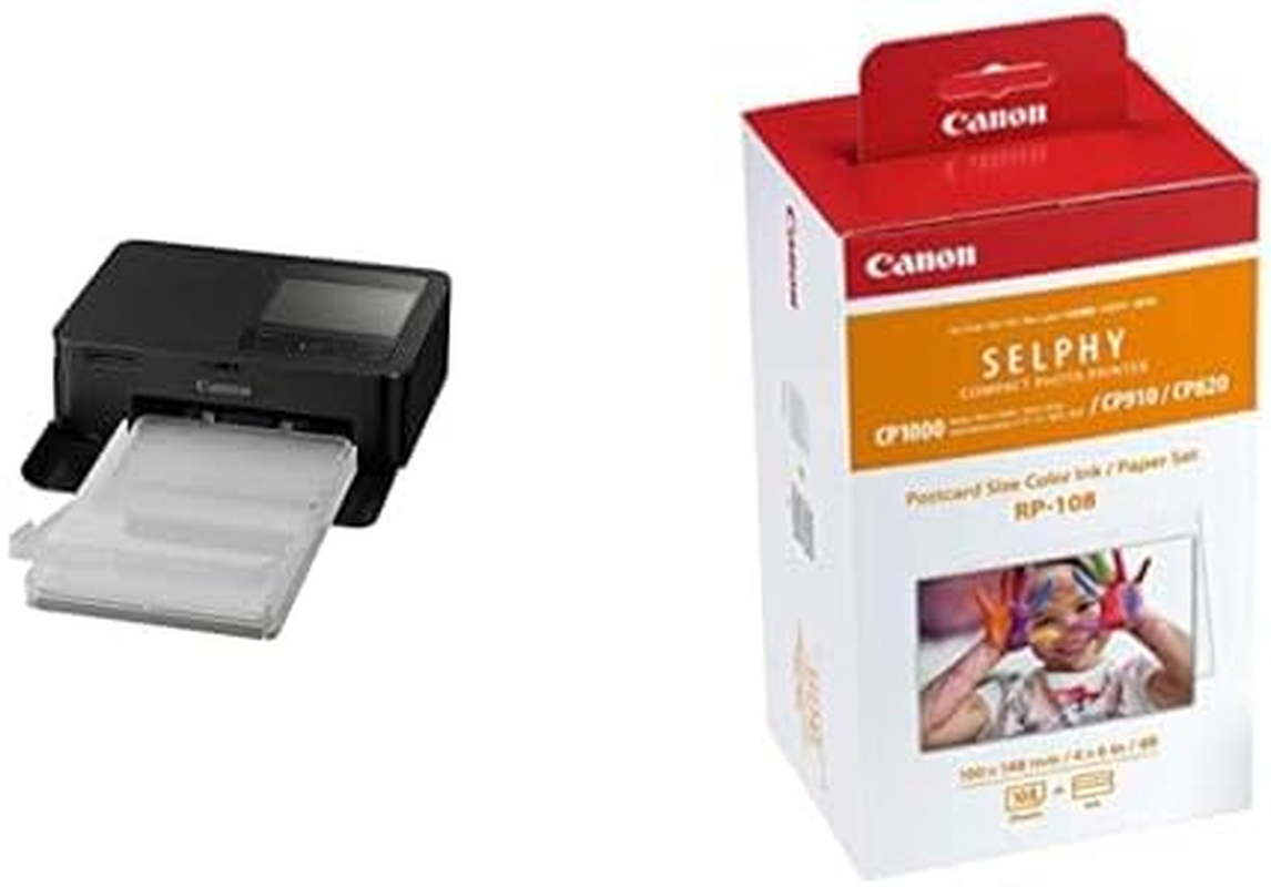 CANON SELPHY CP1500BK Compact Photo Printer