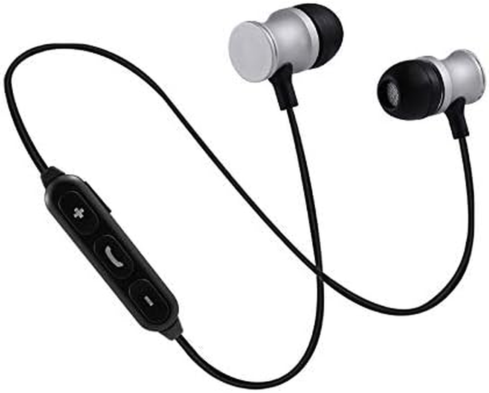 Shot Case Bluetooth Headphones Metal for Samsung Galaxy Note 10+ Wireless Remote Control Hands- In-Ear Universe (Silver)