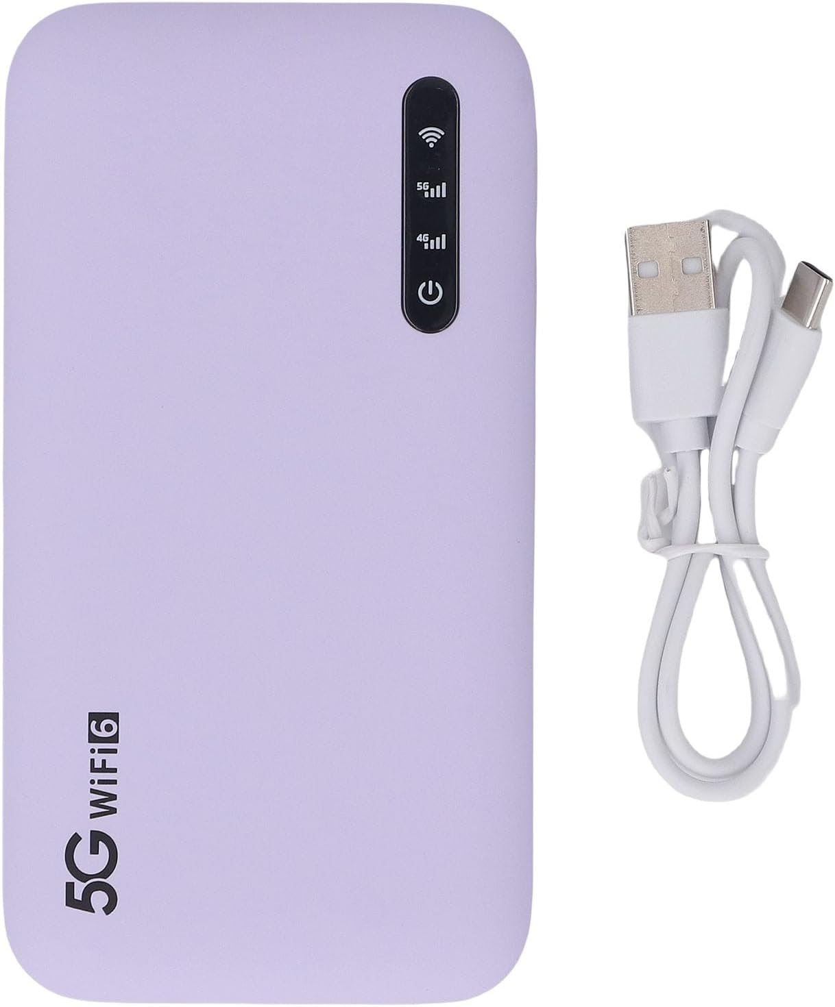 5G Portable Hotspot, Wifi6 High Speed Travel Router with Nano SIM Card Slot, 2.77Gbps DL 1.25Gbps UL 16 Devices Capacity, Home 5G Mobile Hotspot image number 6