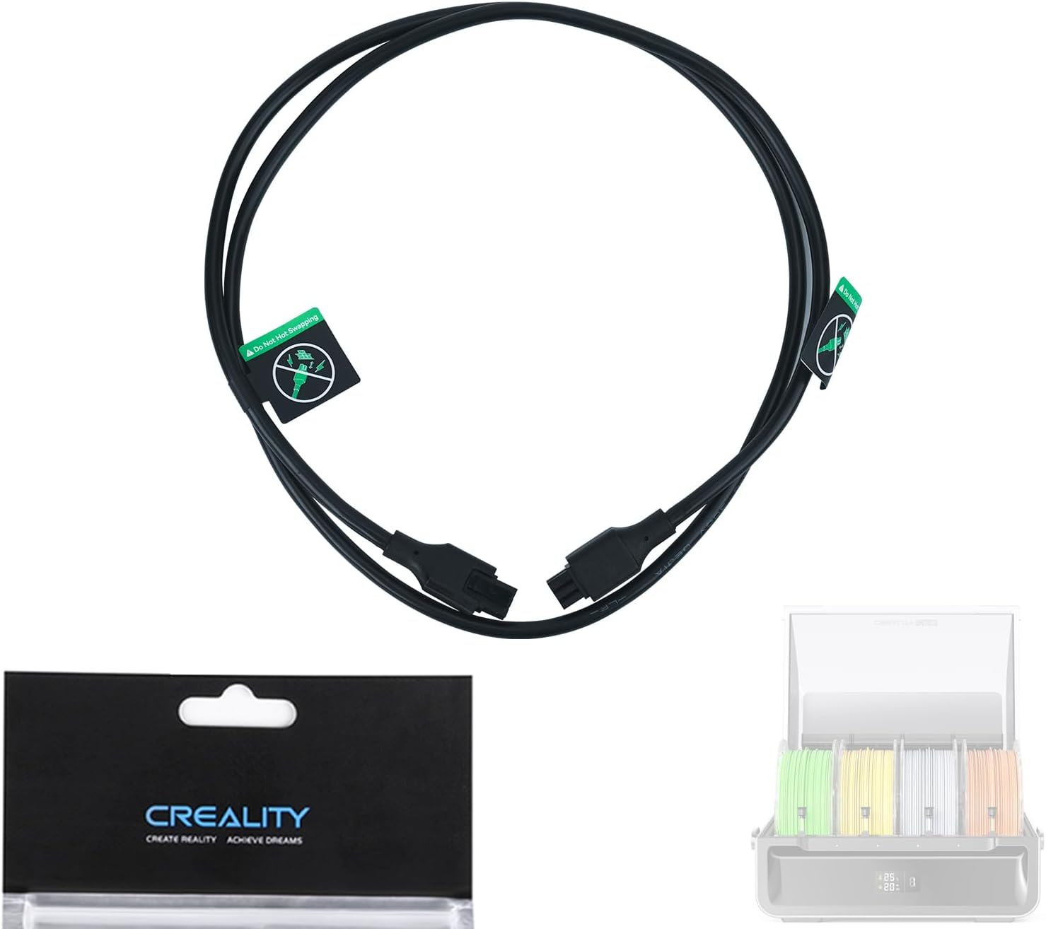 Creality Upgraded K2 plus PEI Frosted Build Plate Kit (370 * 370Mm), without Magnetic Flexible Steel Plate, Excellent Heat Resistance, 3D Printer Platform for K2P