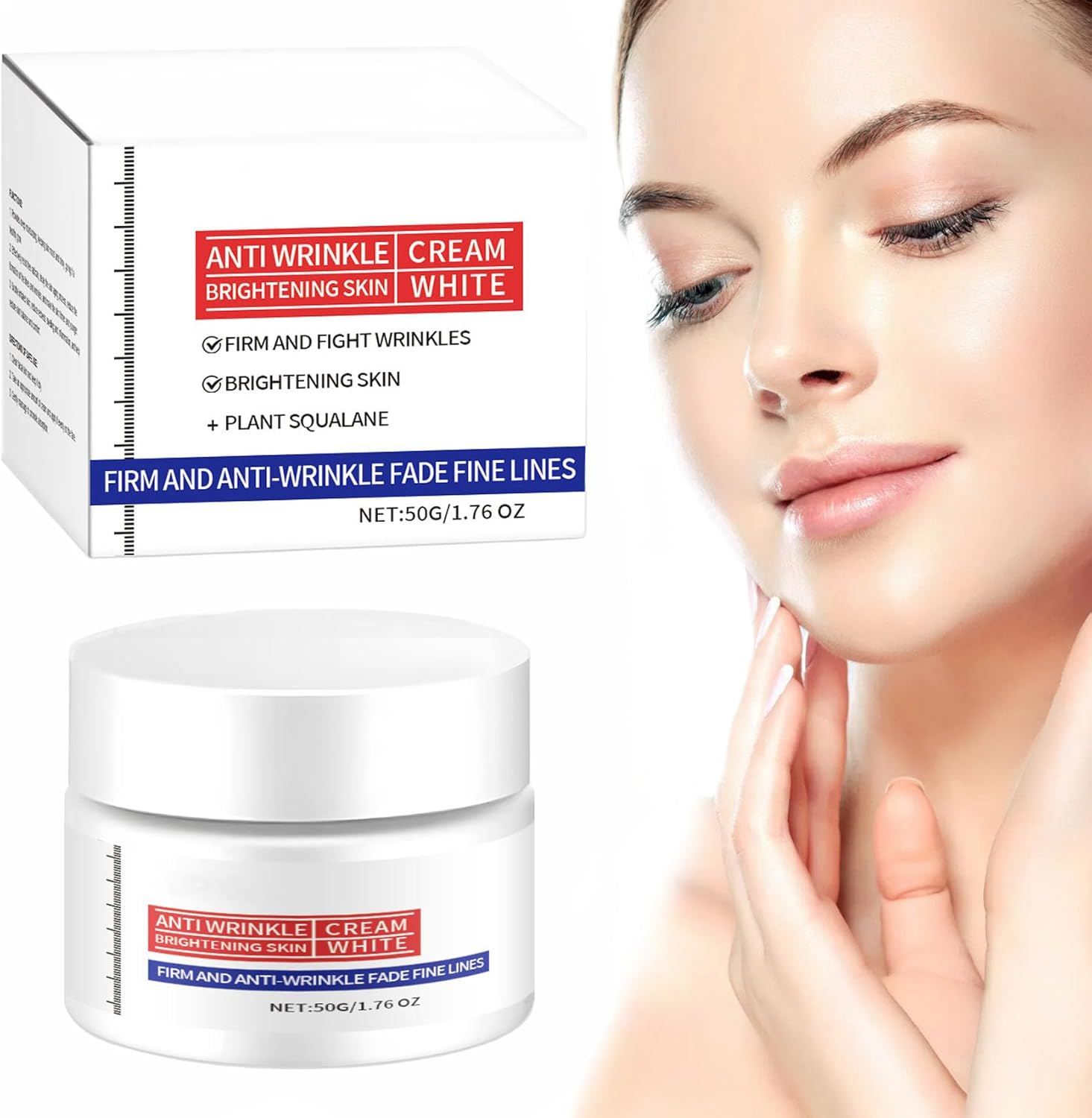 Liquid Solution Face Cream, Stock Solution Facial Serum, anti Aging Serum, Fade Fine Lines Essence, Liquid Wrinkle Reduction for Face and Neck (2PCS)