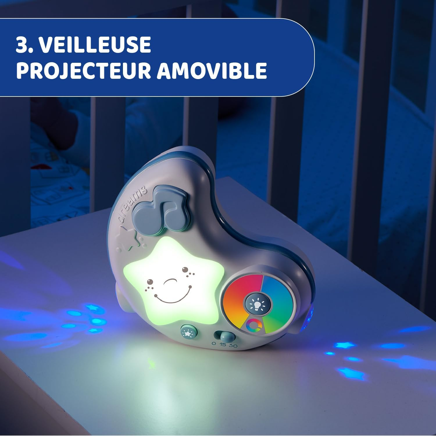 Chicco Toy My First Enjoy Colours Playmat Baby Gym Toy, Blue image number 4