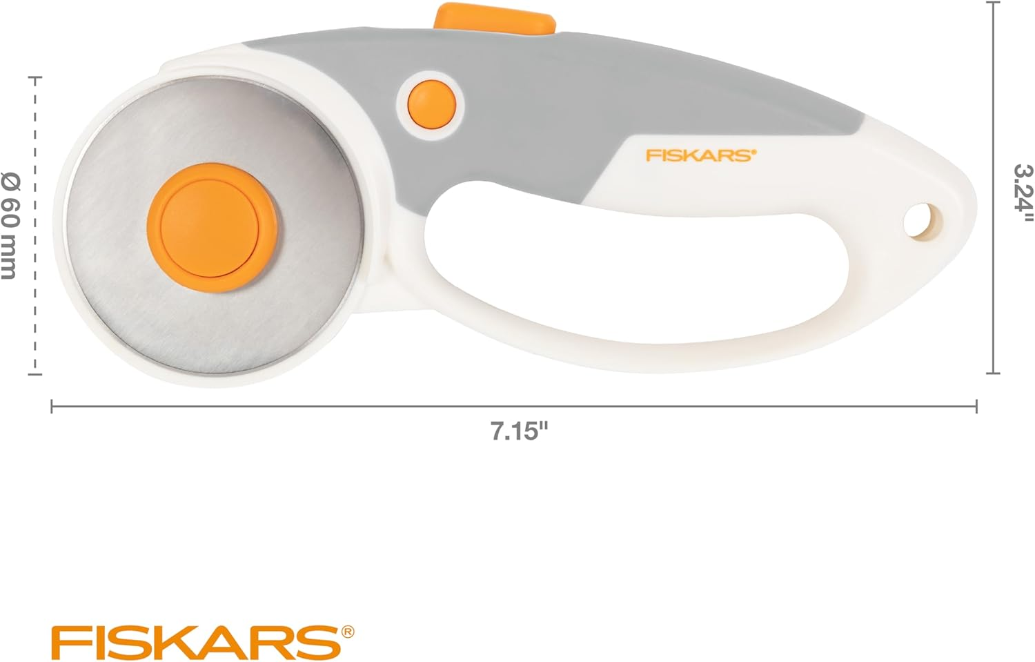 Fiskars 1065932 Rotary Cutter, White image number 4