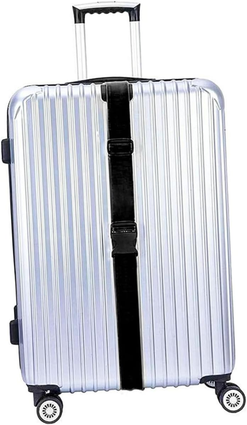 LRXIYODE Luggage Straps Adjustable Travel Luggage Straps with Buckle for Secure Suitcase Packing 5Pcs