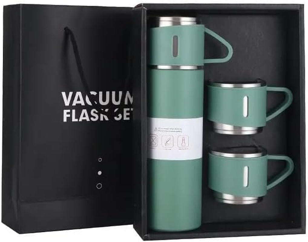 Premium Outdoor Travel Coffee & Tea Thermos Mug Set image number 6
