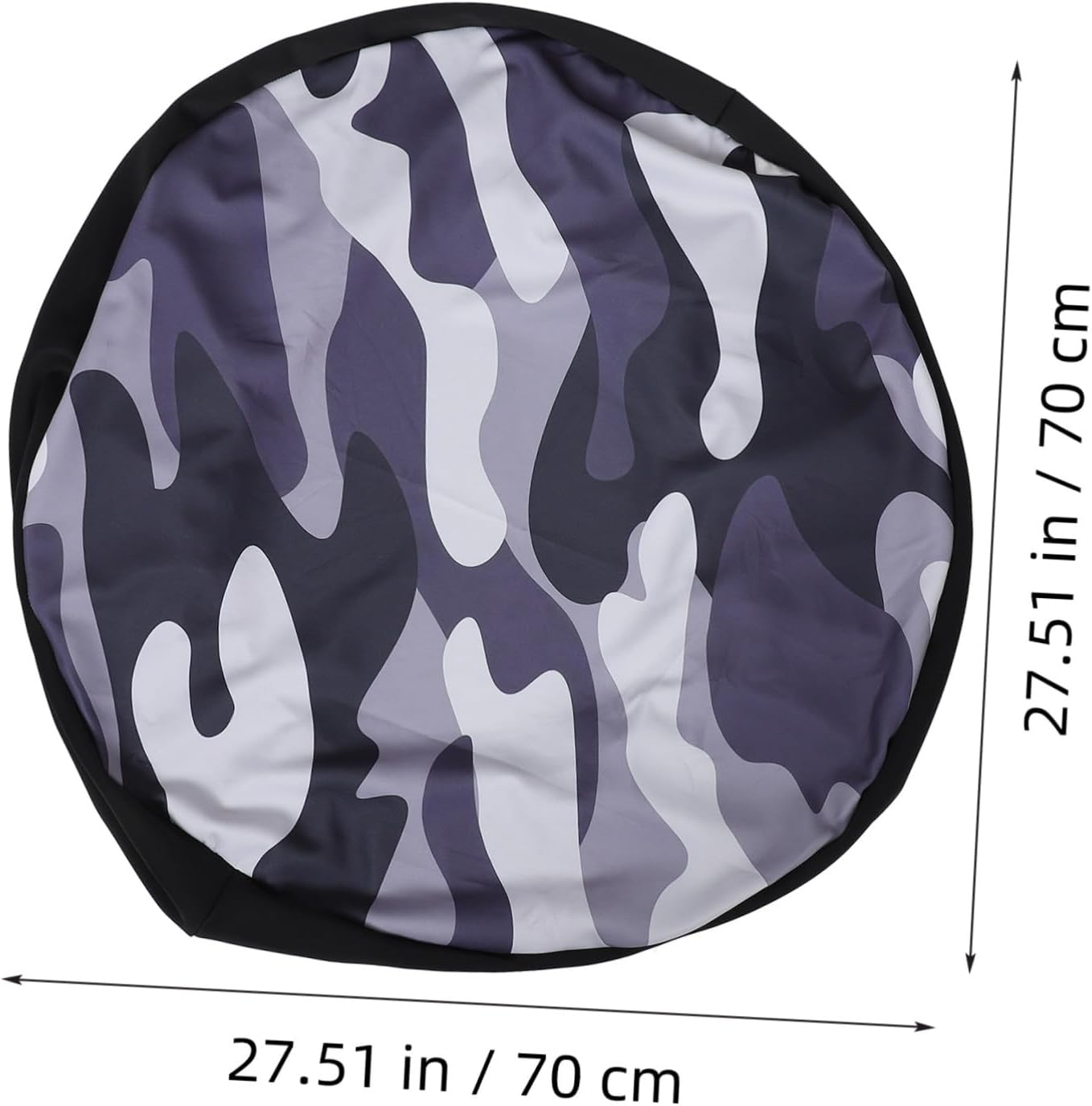 GARVALON Spare Tire Cover Storage Outdoor Car Tire Wheel Cover Accessories Trailer SUV image number 3