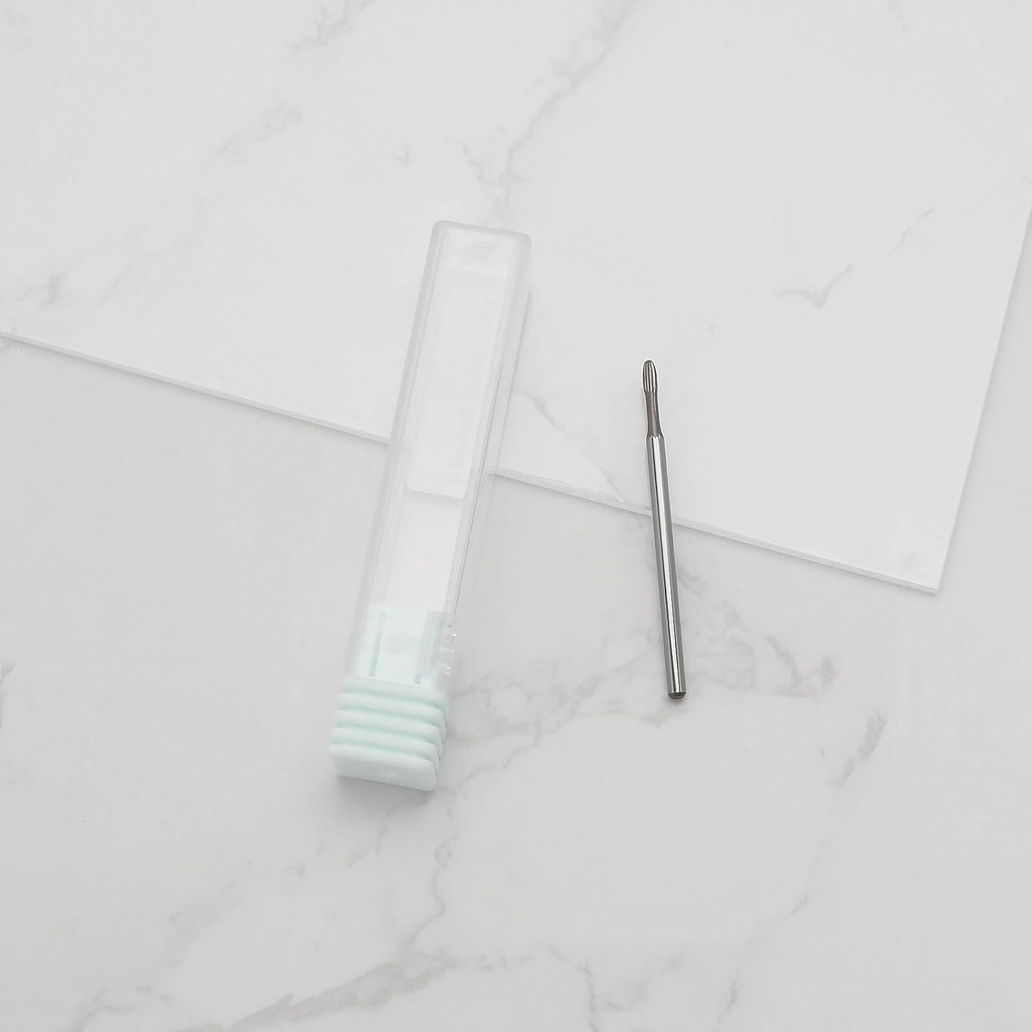 SG Store 1PC Nail Cutter Attachments 2.3Mm Tungsten Carbide Carbide Nail Cutter Bits Mushroom Shape Nail Drill Bit Fits Most Electric Nail Files image number 2