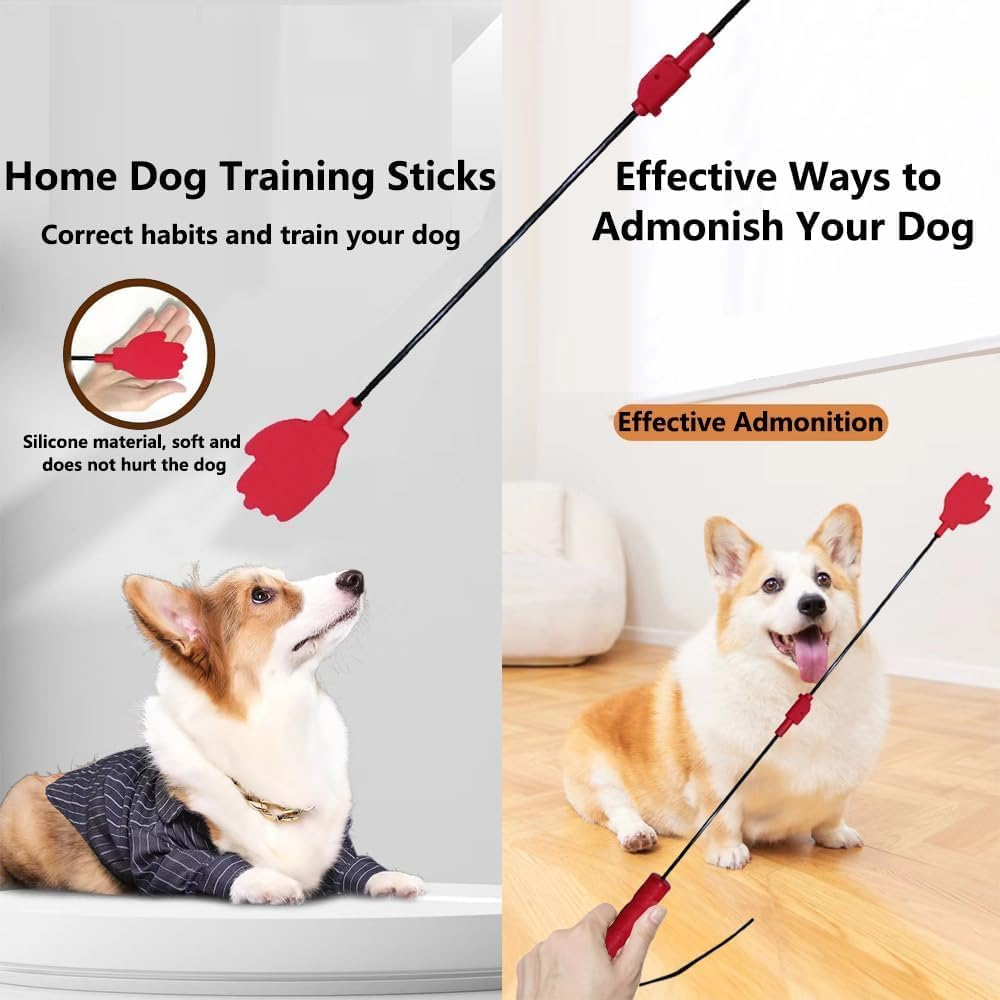 Collapsible Portable Dog Training Stick, 1Pc Foldable Puppy Training Pole, Collapsible Durable Dog Training Whip, Foldable Puppy Training Stick Pole with Anti-Slip Handle
