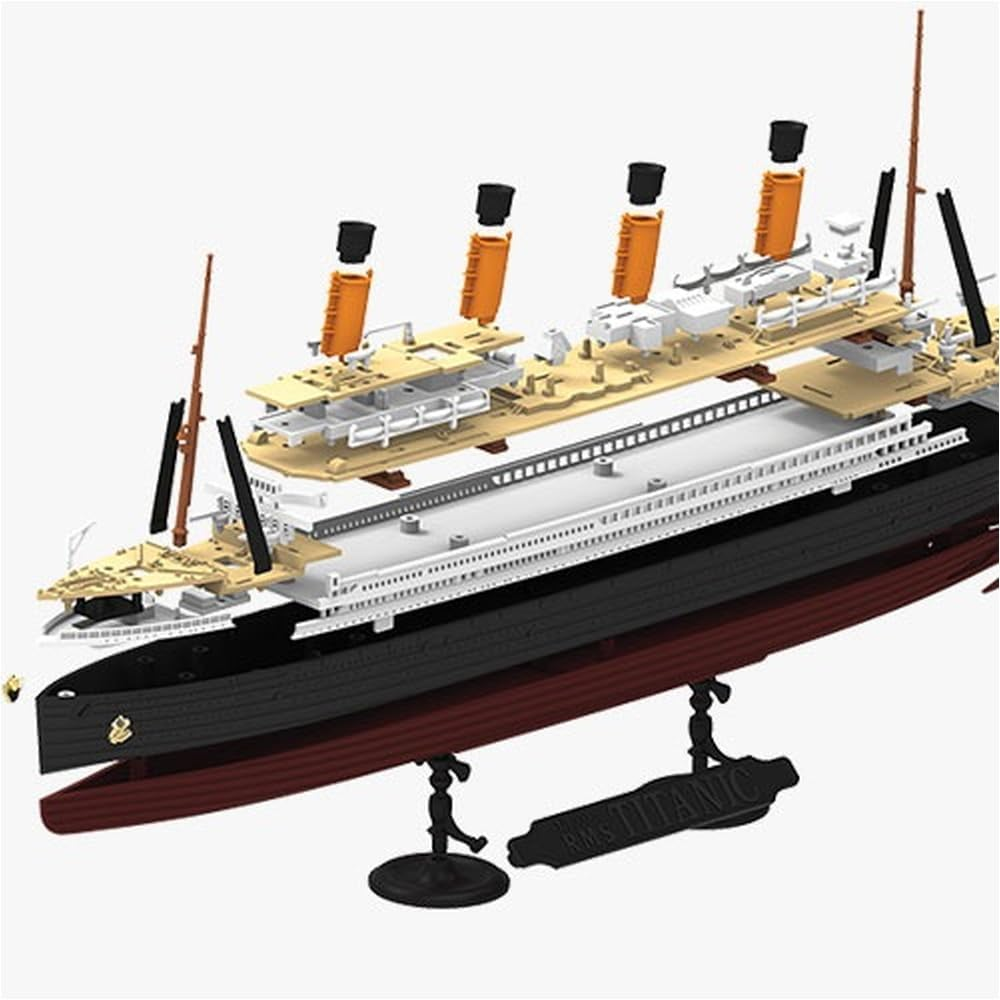 Academy 14217 1/1000 RMS Titanic MCP Model Kit image number 4