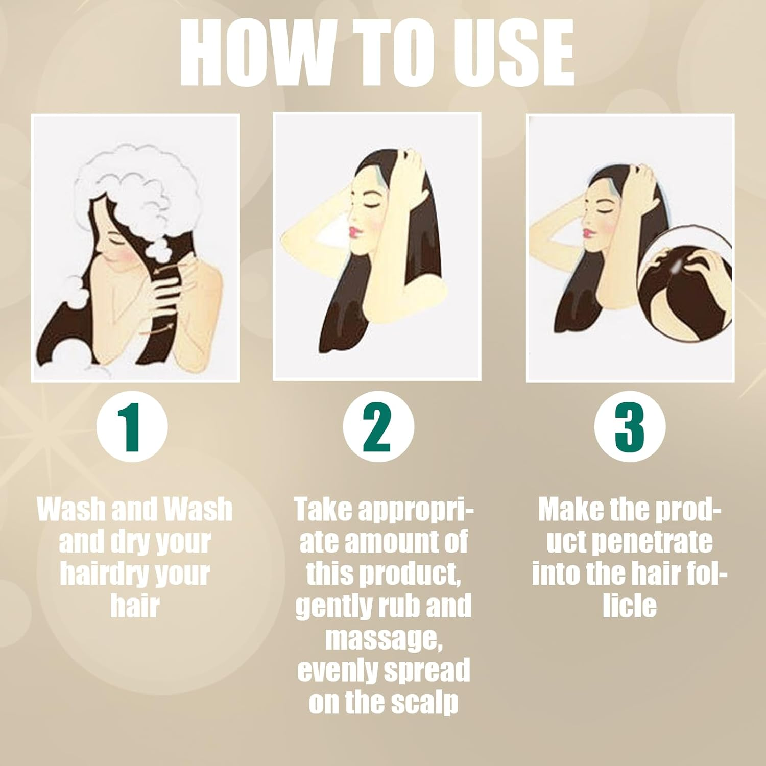 30G Ginger Hair Care Cream to Promote Hair Growth Relieving Hair Loss Scalp Massage Stimulate Hair Follicle Smoothing Care image number 5