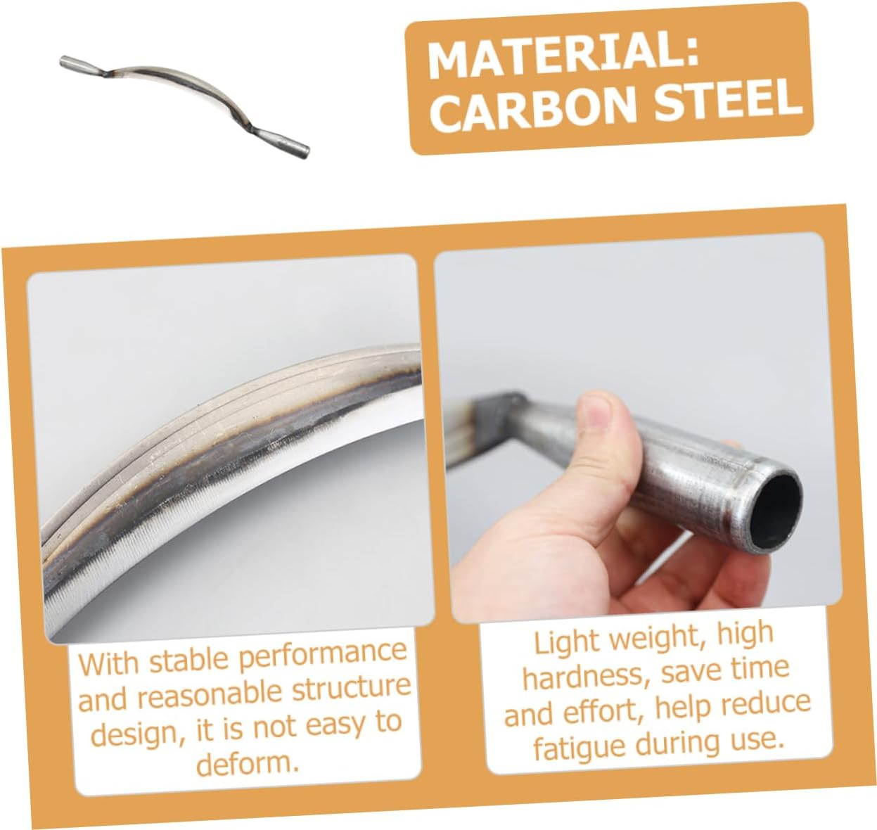 Happyyami Bark Peeling Knife Curved Tree Bark Scraper for Garden Tools Carbon Steel in Gardening image number 4