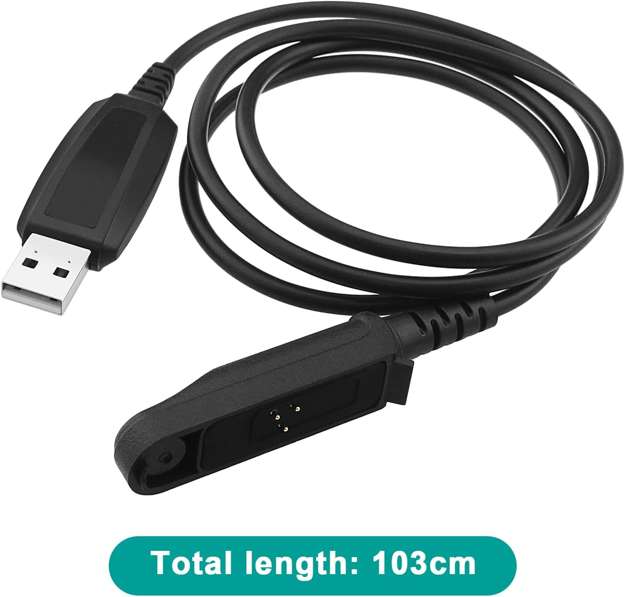 SING F LTD 1 Set Walkie Talkie Connection Computer USB Interface Programming Cable with CD Compatible with Baofeng UV-9PLUS BF-UV9R BF-A58 BF9700