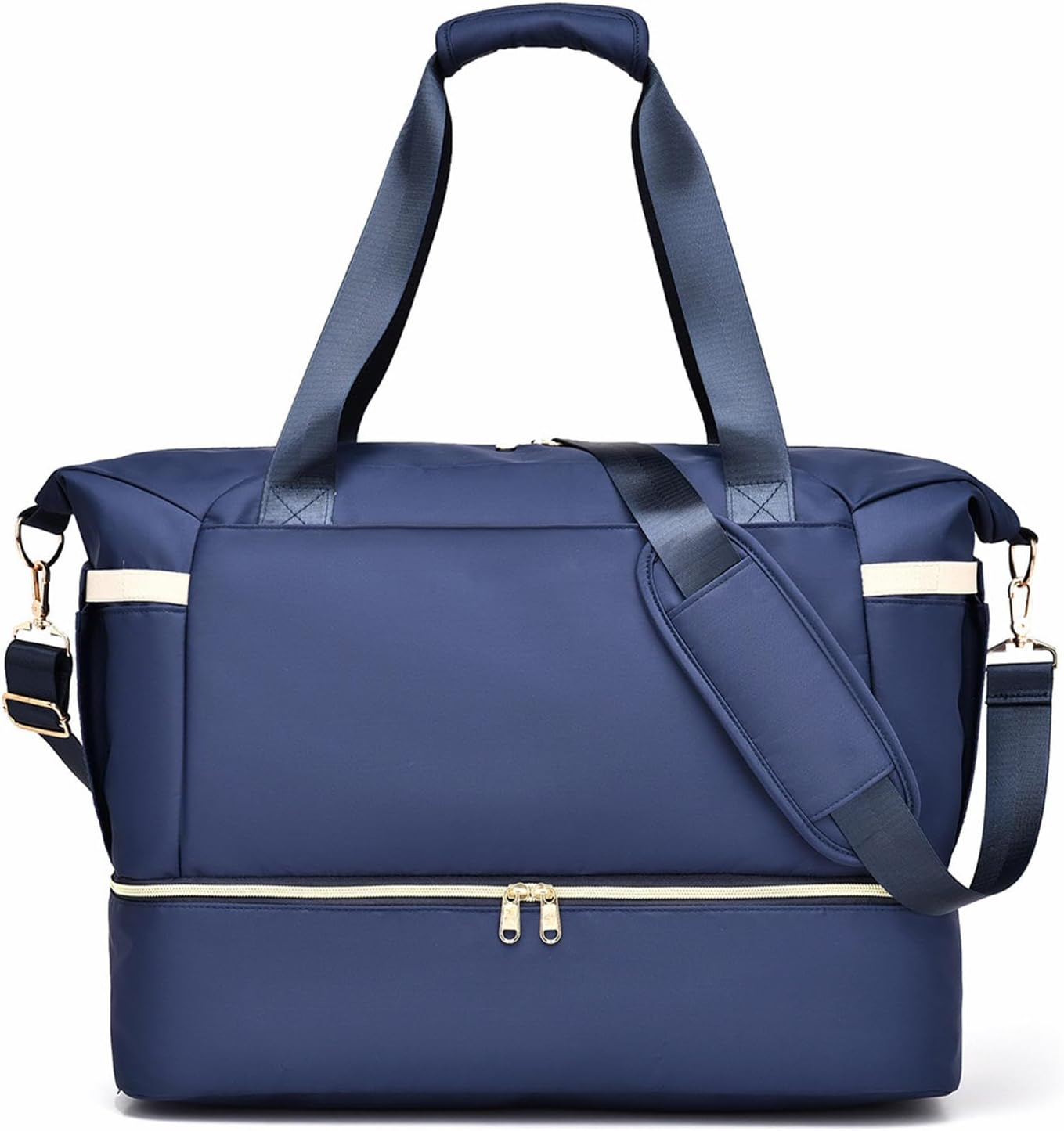 Underseat Travel Bag Hand Luggage Bag Recycled PET Eco Friendly Overnight Bag Weekend Bag Gym Bag Hospital Bag Carry on Bag Holdall Bag for Women and Men,C image number 1