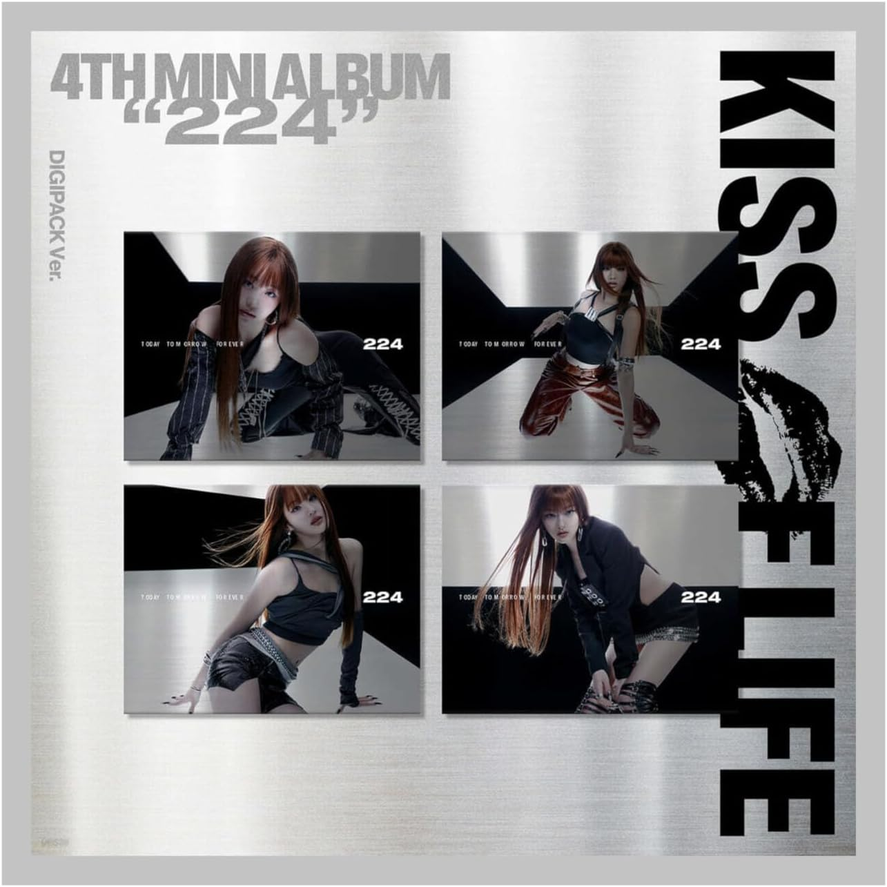 KISS of LIFE 224 4Th Mini Album with Tracking Sealed KIOF (Keychain Version) image number 1